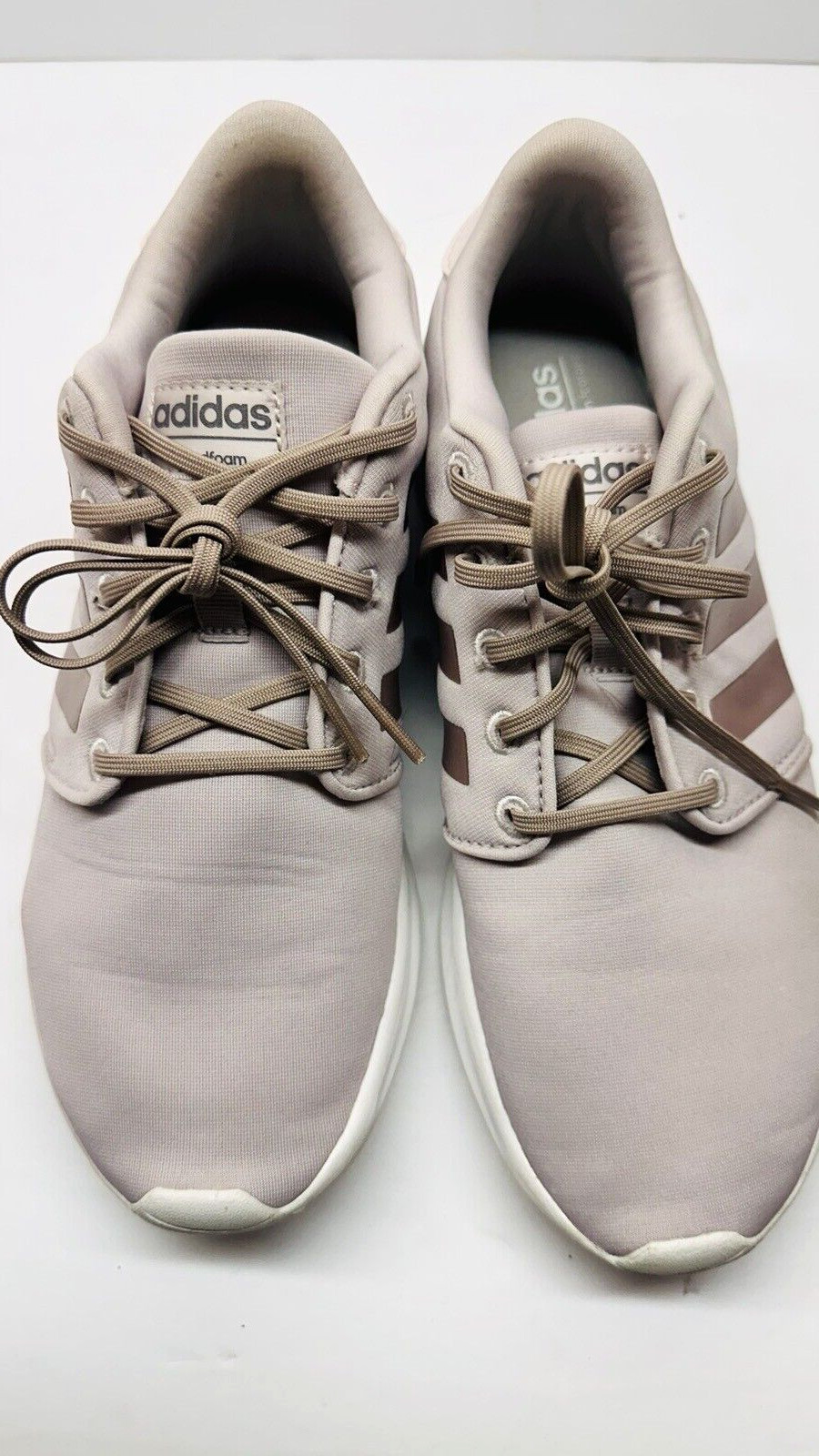 Women’s Adidas Purple Memory Foam Footbed Sneakers Size US 6.5