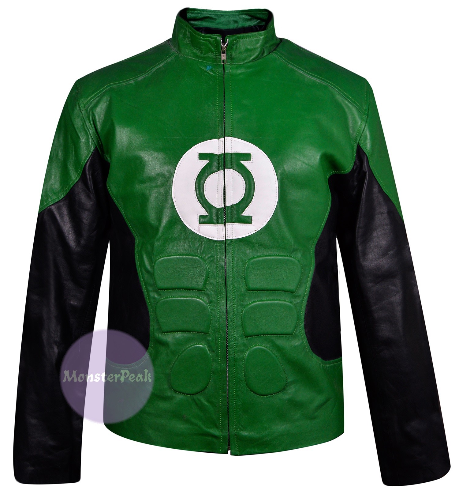 Green Lantern Jacket, Ryan Reynolds Green Lantern Faux&Real Sheep Leather jacket