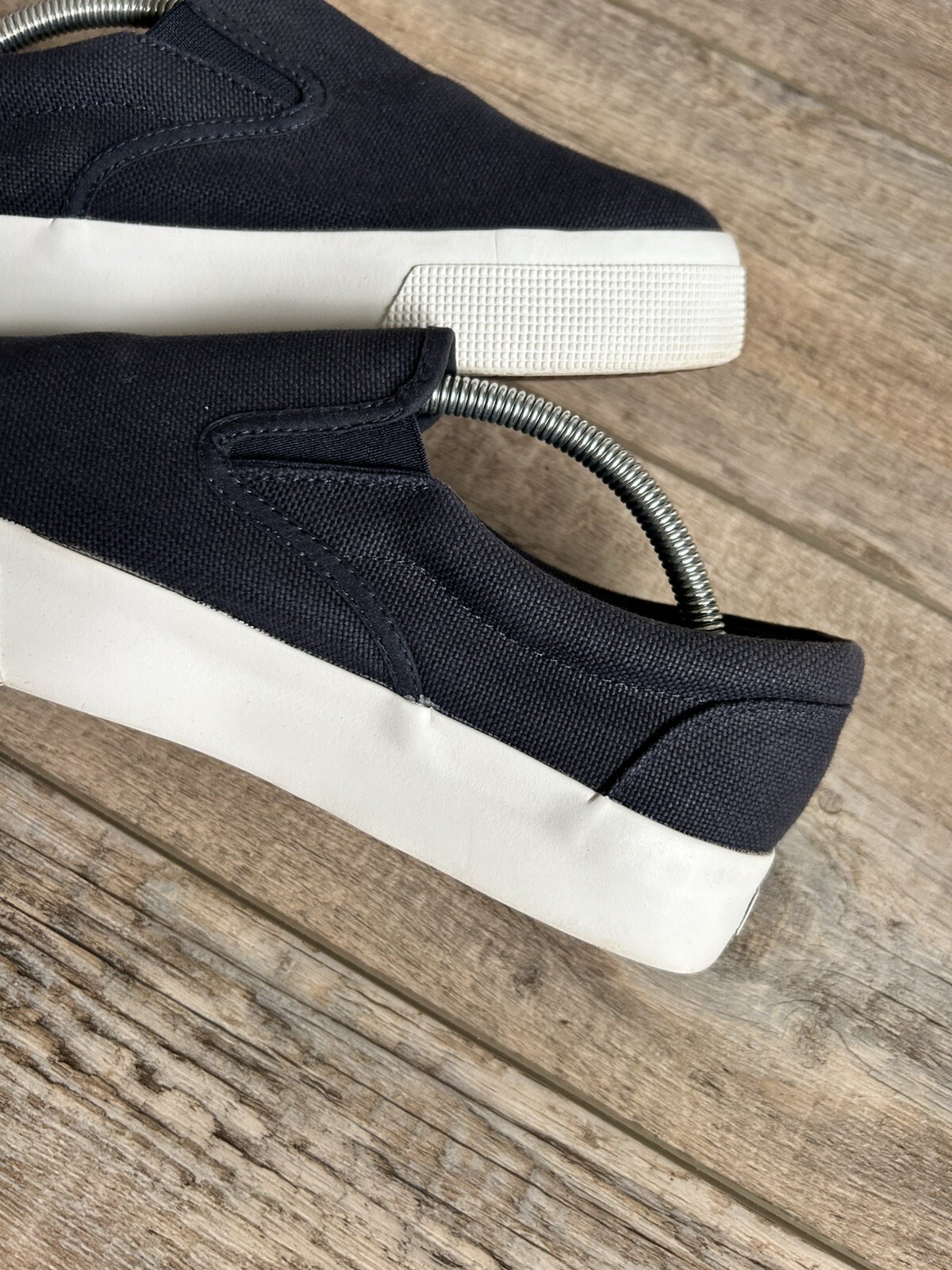 Superga 2740 Platform 1.3in Navy Slip-on Sneakers Women’s Size 9 Men’s 7.5