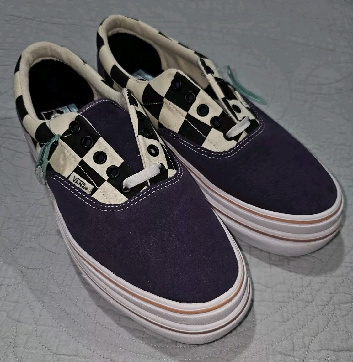 Vans Super ComfyCush Era Purple Velvet Size 8.5 Men/10 Women