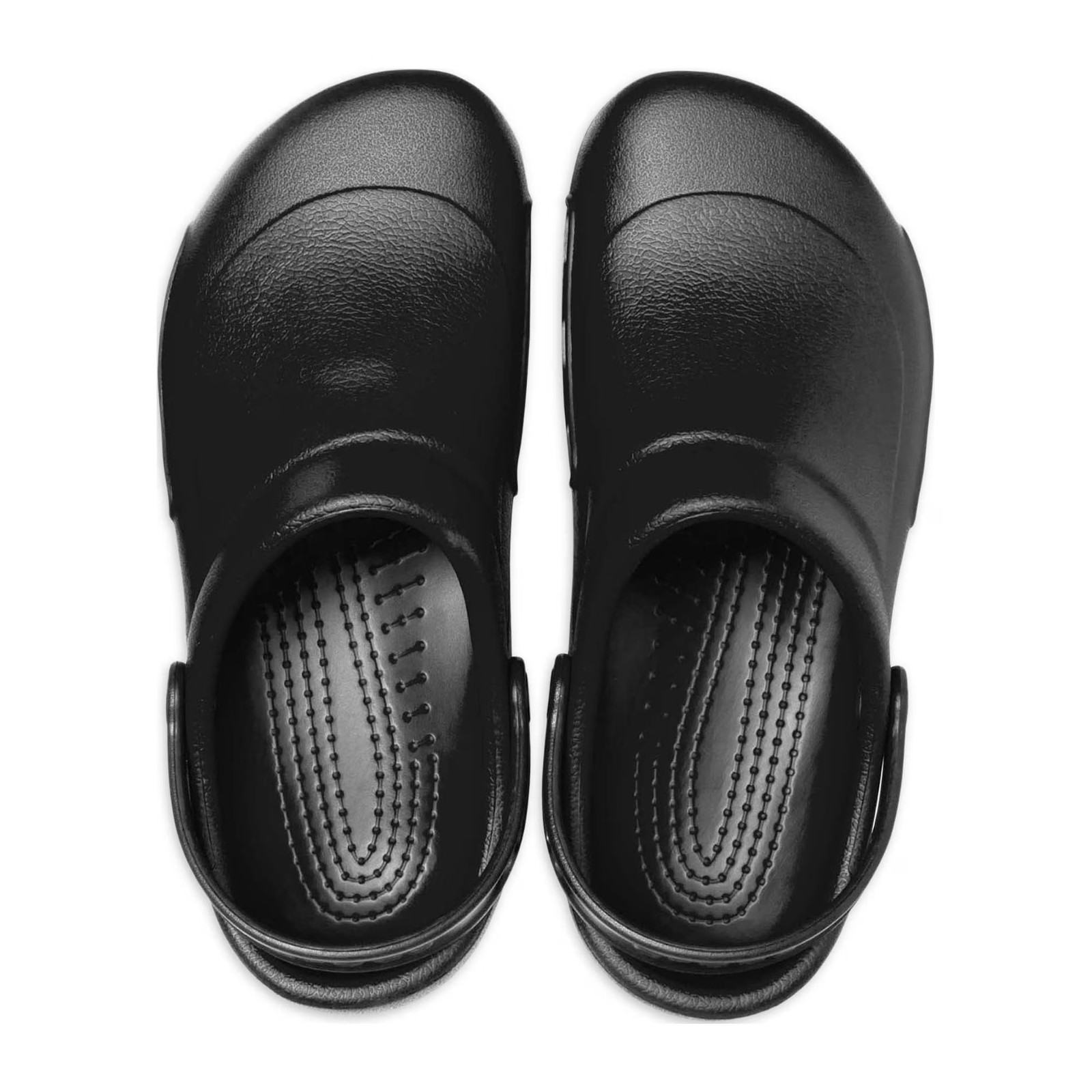 Crocs at Work Unisex Bistro Slip Resistant Clog Lightweight Black Width Medium