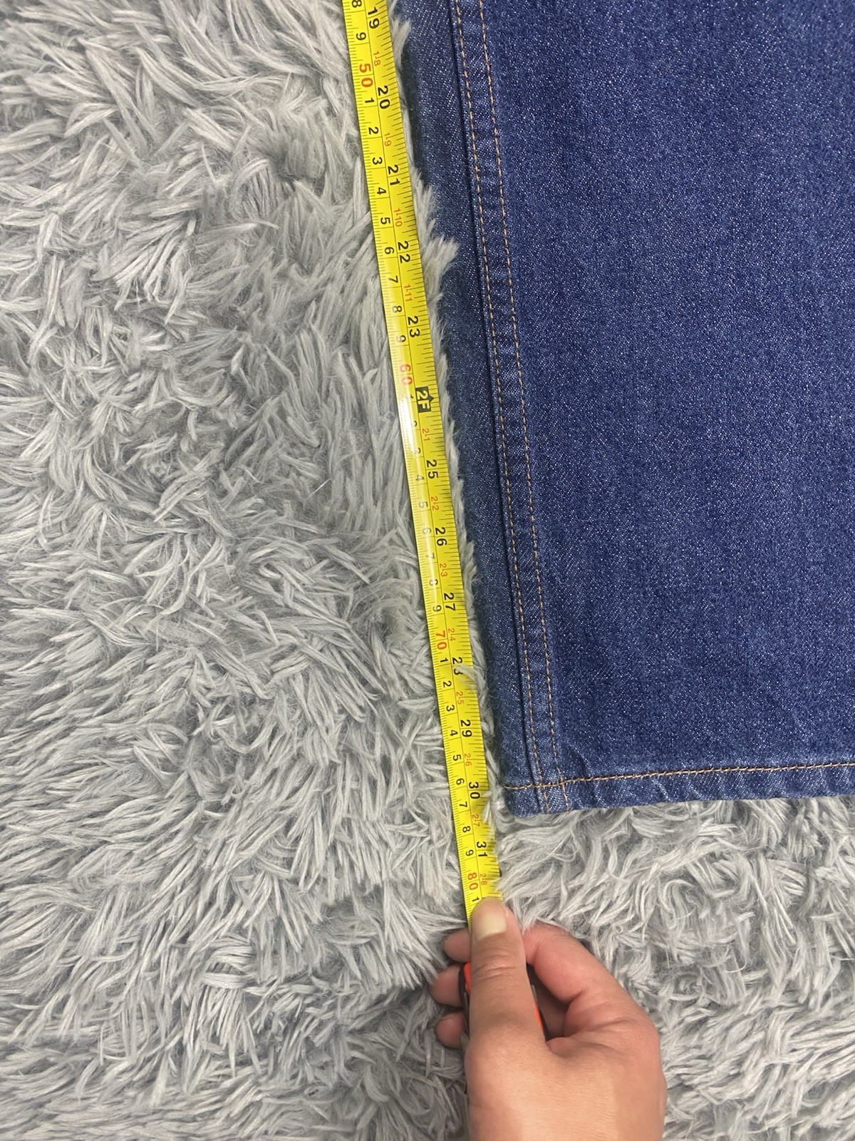 Vintage Levi’s 550 Jeans Mens 35×30 Relaxed Fit Medium Wash Made In USA