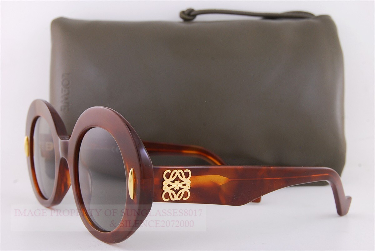 Brand New LOEWE Sunglasses LW 40146I 53N Havana/ Gray For Women