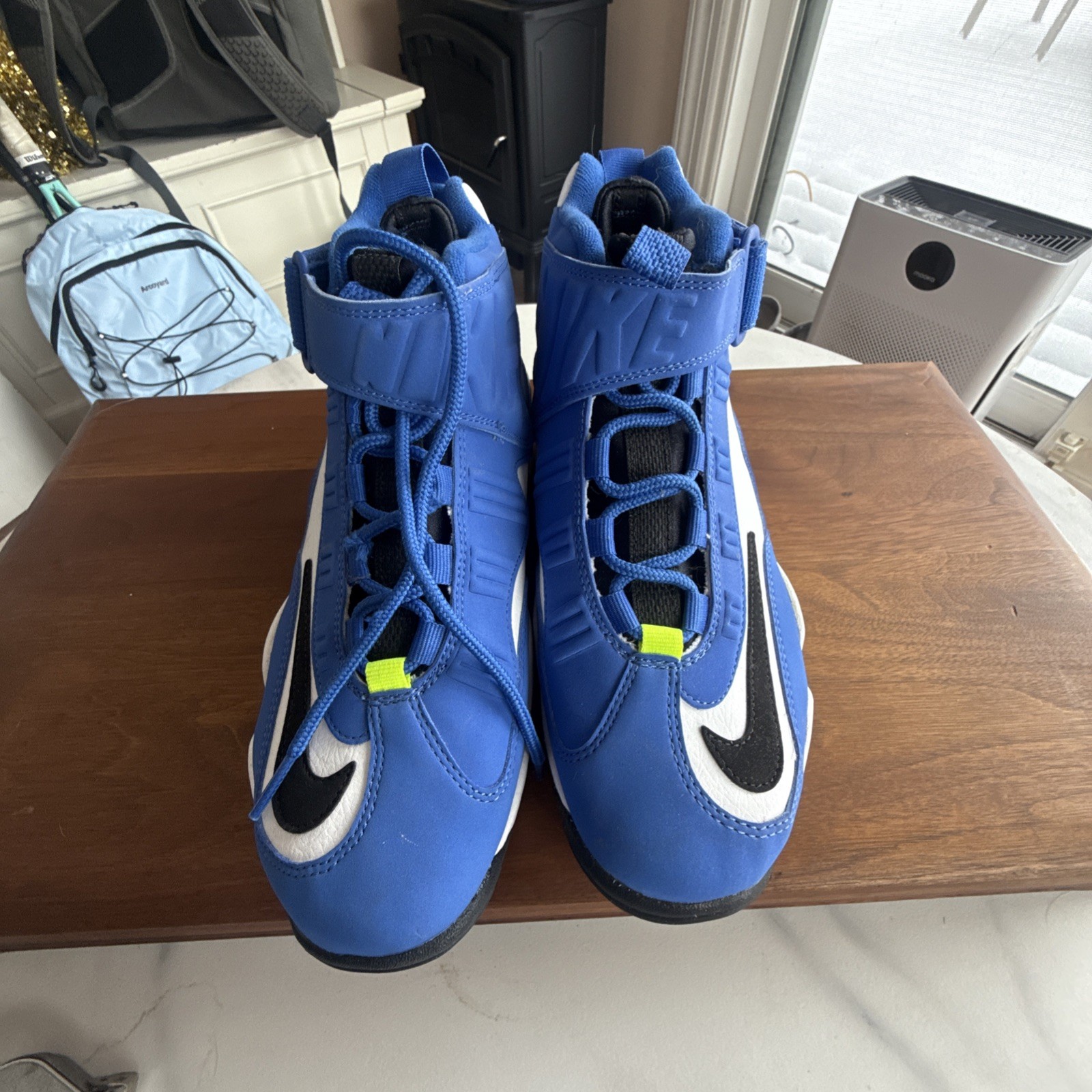 Size 7 Nike Air Griffey Max 1 2021 Varsity Royal White Suede (DJ5161-400)