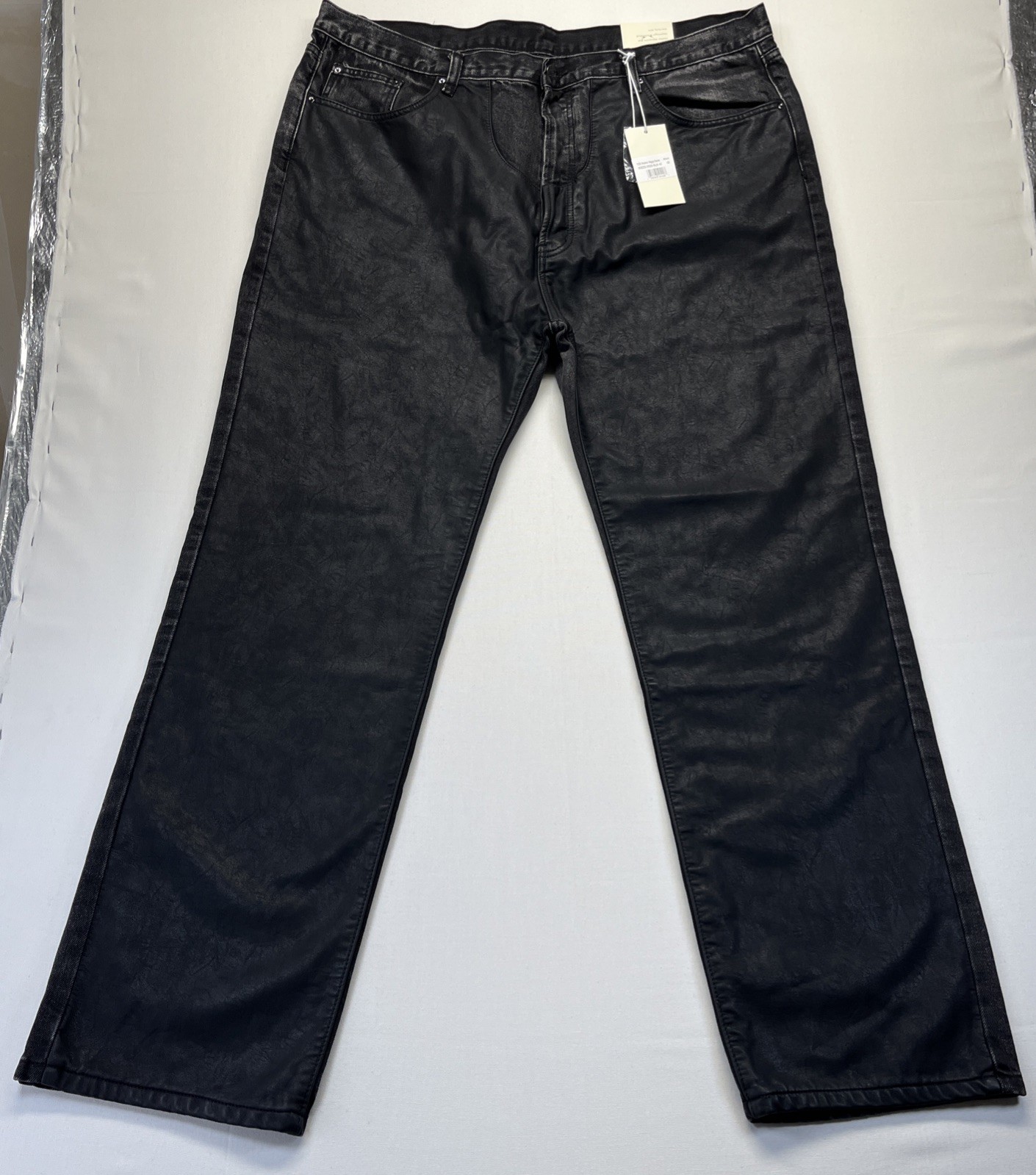 MNML Men’s Black Western Baggy Jeans Size 42