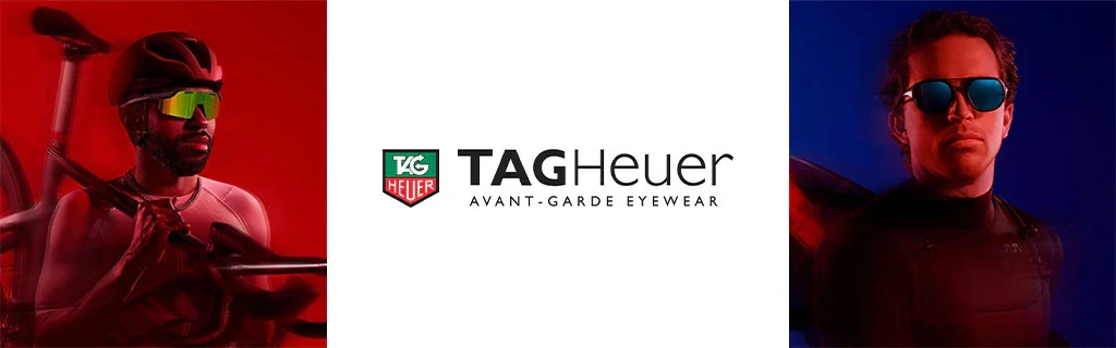 TAG HEUER Avant-garde Sport Performance Unisex-Adult Polarized Square Sunglasses
