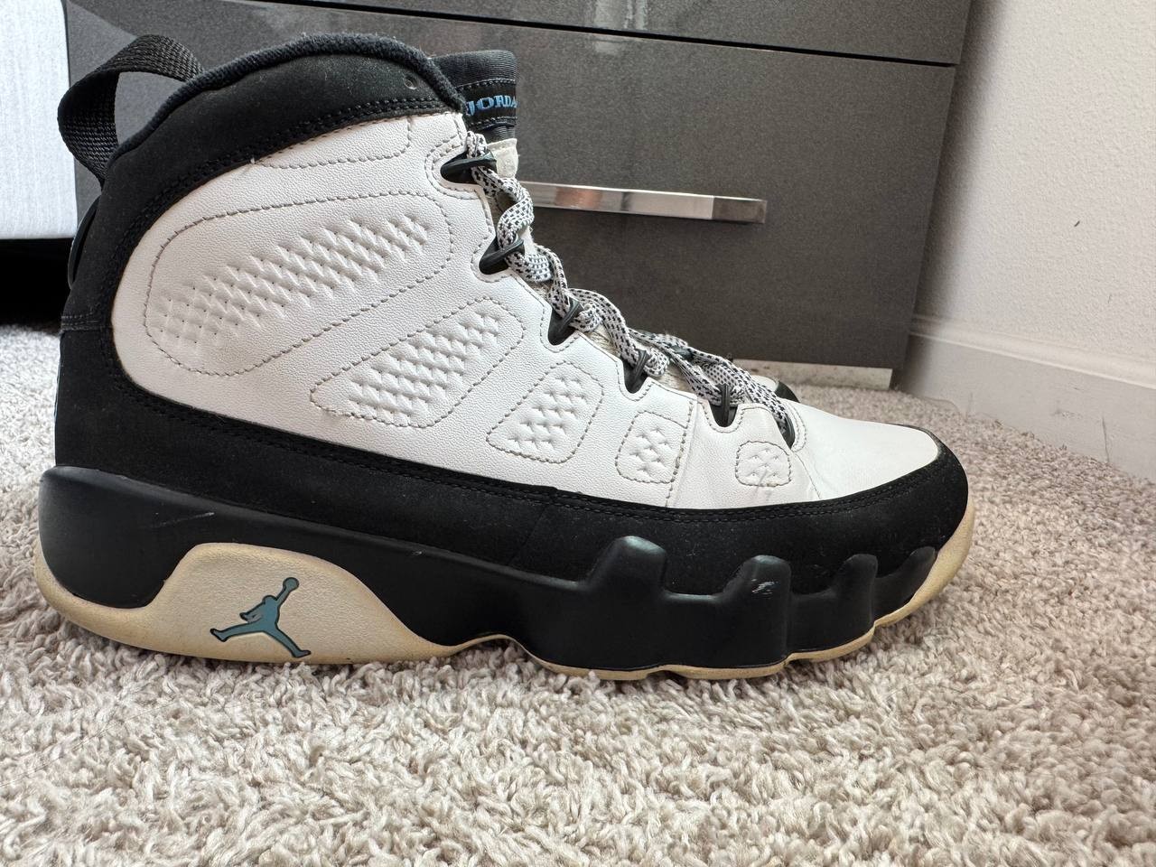 Jordan 9 Retro University Blue SZ 9 cm27 S.03