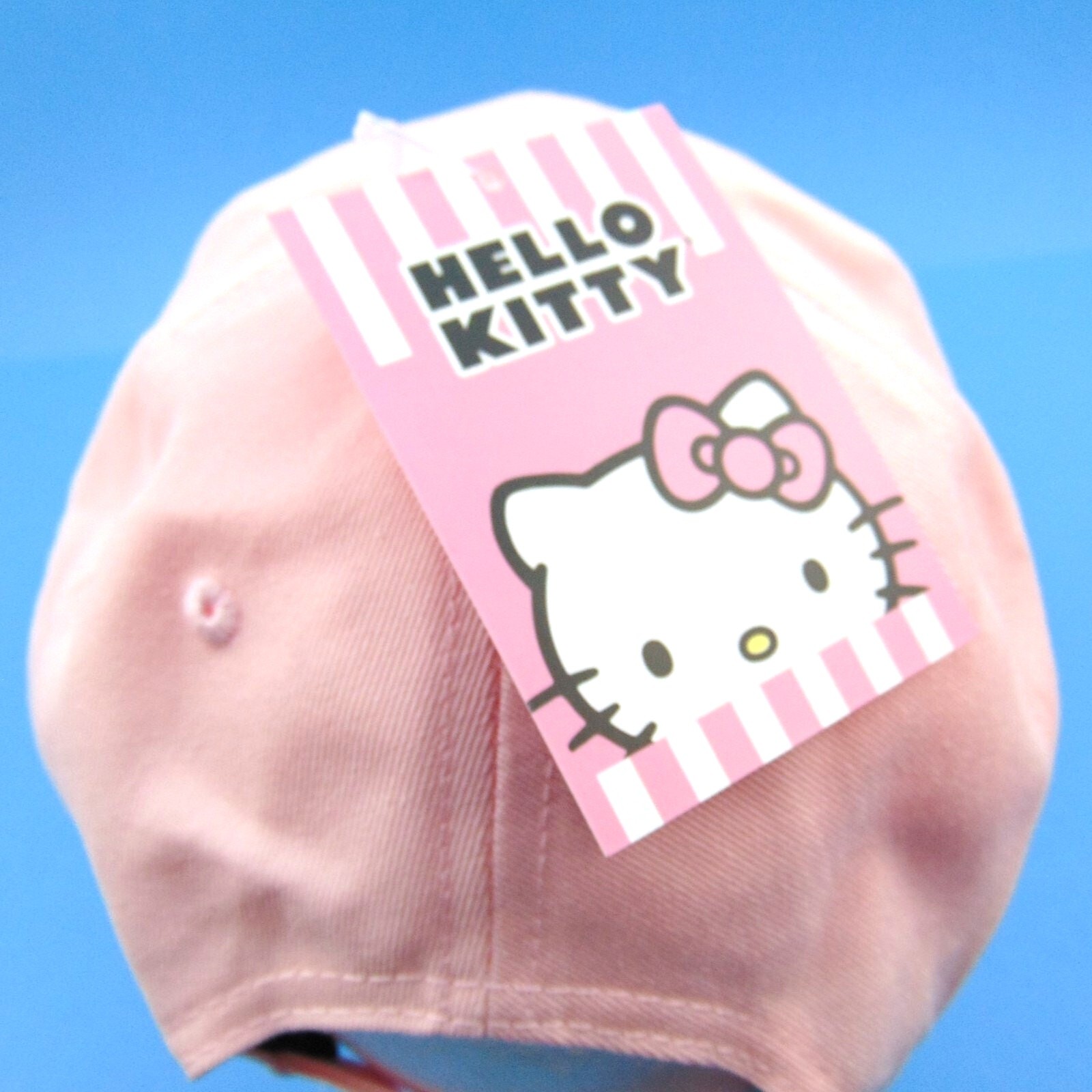 Hello Kitty Pink Baseball Cap Hat Sanrio Patch Adjustable Size Cute Kawaii New