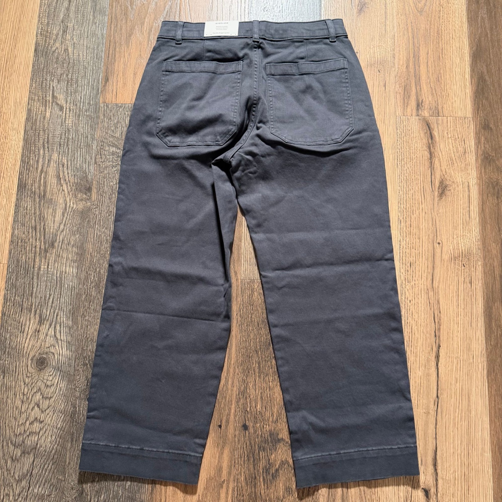 Everlane The Utility Straight Pant Iron Gray Size 10 Regular NWT