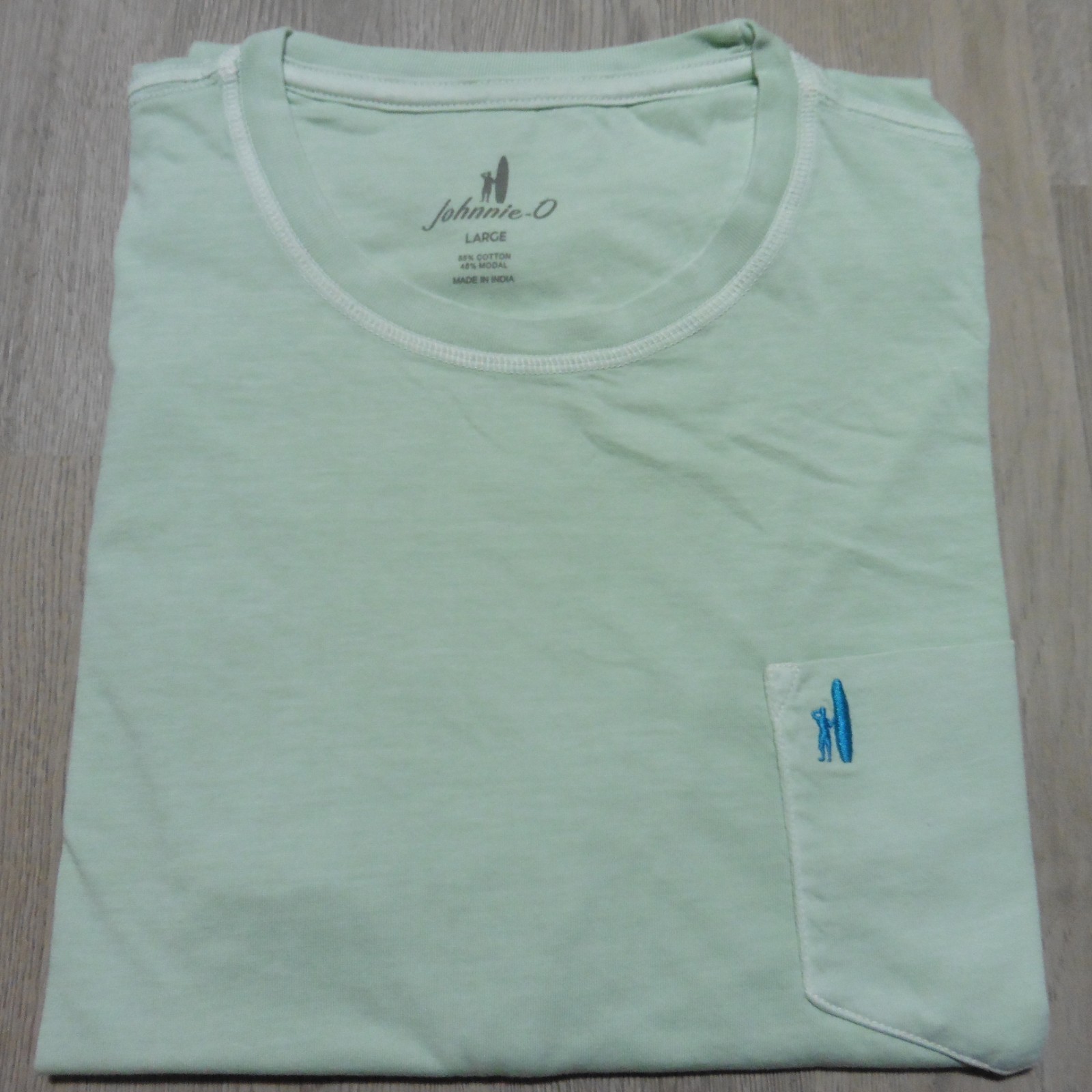 JOHNNIE-O Mens M MEDIUM T SHIRT DALE 2.0 SHORT SLEEVE GOLF TEE NAVY MALIBLU