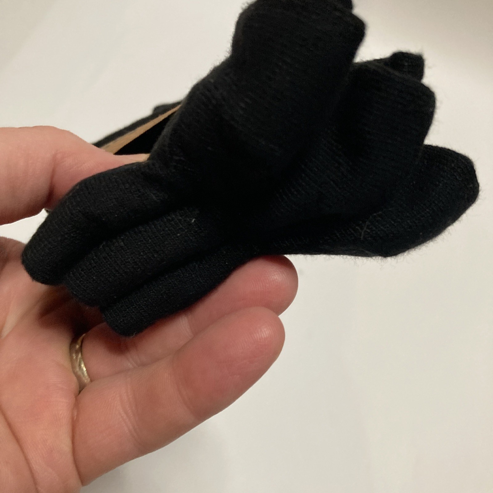 Hugh Ugoli Black Bamboo 3-Pack Crew Socks Women’s Size 6 – 9