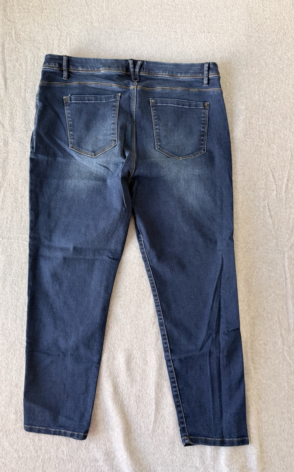 Curve Appeal Minimalist Jegging Dark Wash Skinny Jeans Size 16/33