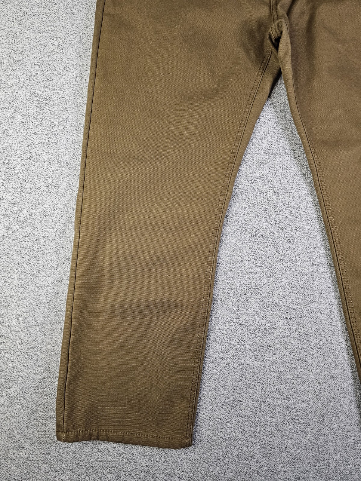 Weatherproof Vintage Men’s Fleece Lined Canvas Pants Brown 40×30