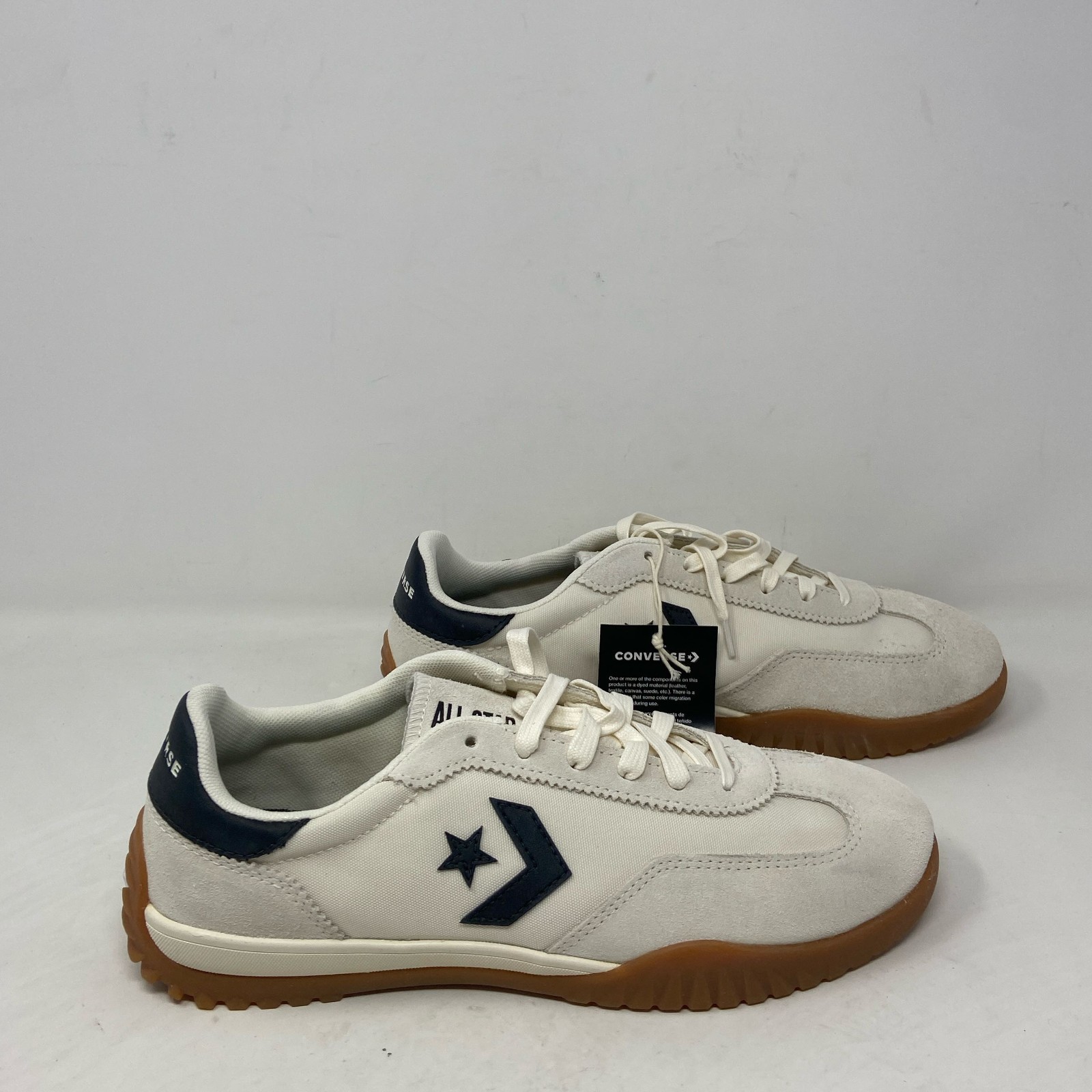 Converse Run Star Trainer Low-Top Sneakers Egret/Black/Honey – Men 8.5