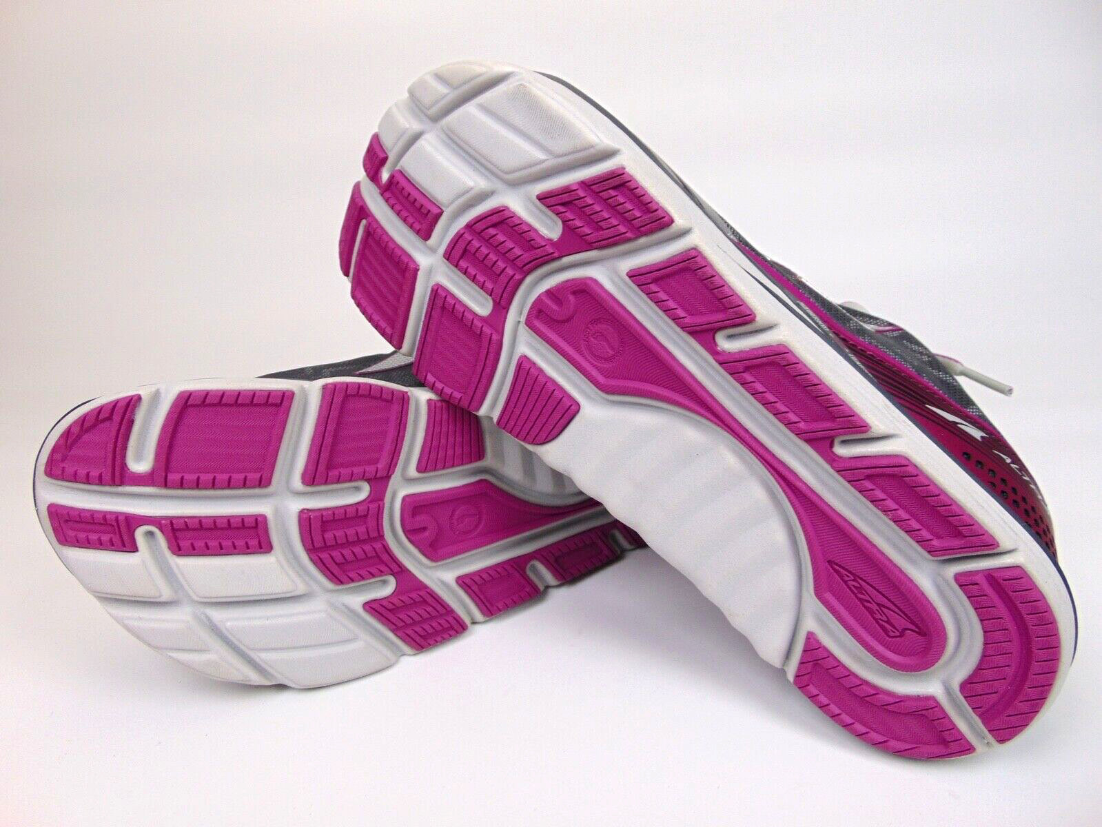 ALTRA Womens Torin IQ Road Running Athletic Shoes, Size 8.0 Med, Gray/Purple NEW