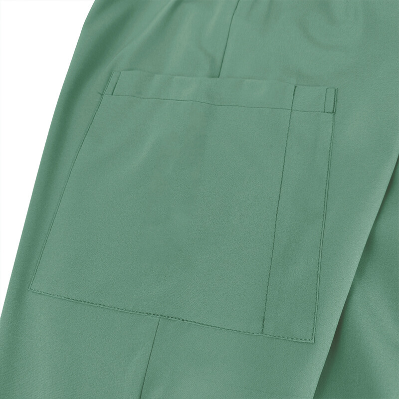 Stretch Medical Uniforms Scrub Set Men V-Neck Jogger Hospital Clinic Workware
