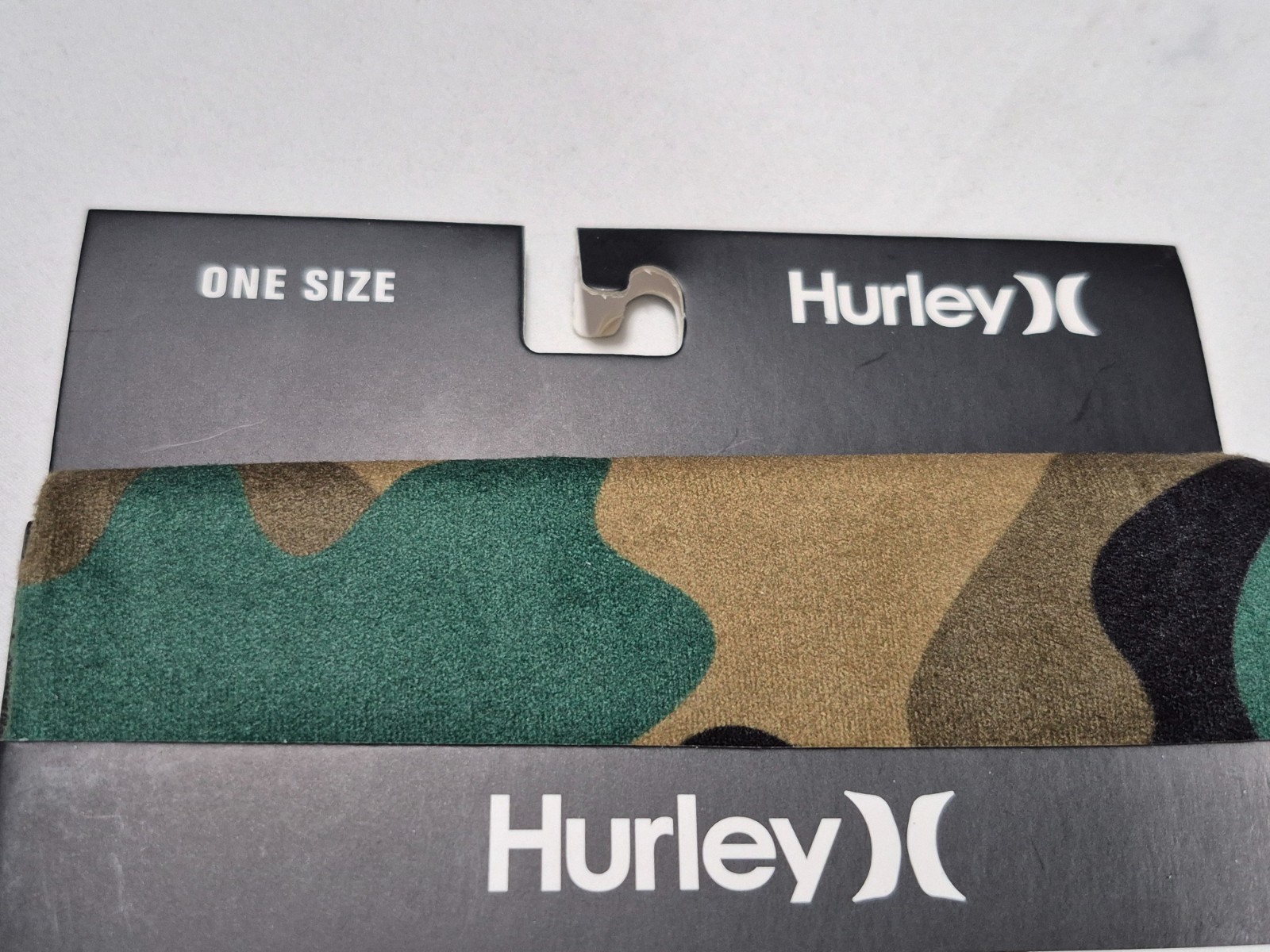 Hurley Multi-Functional Seamless Wear Gaiter Face Neck Warmer One Size Microflec
