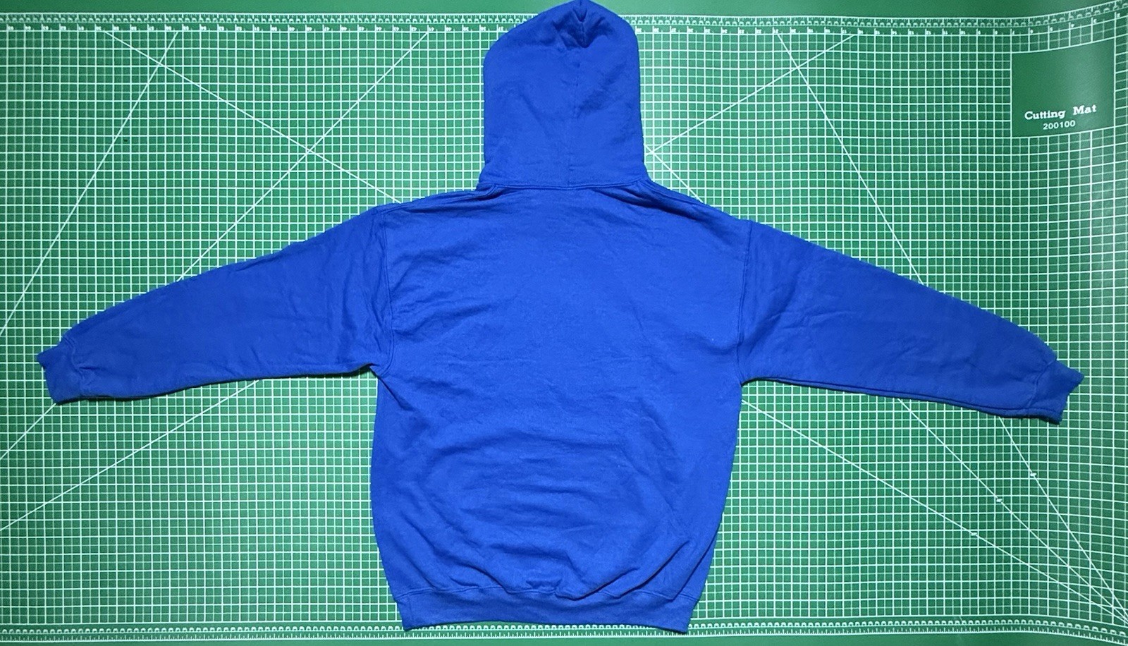 Gildan Heavy Blend Blue Pullover Hoodie Fleece Men’s Size M Secure The Bag