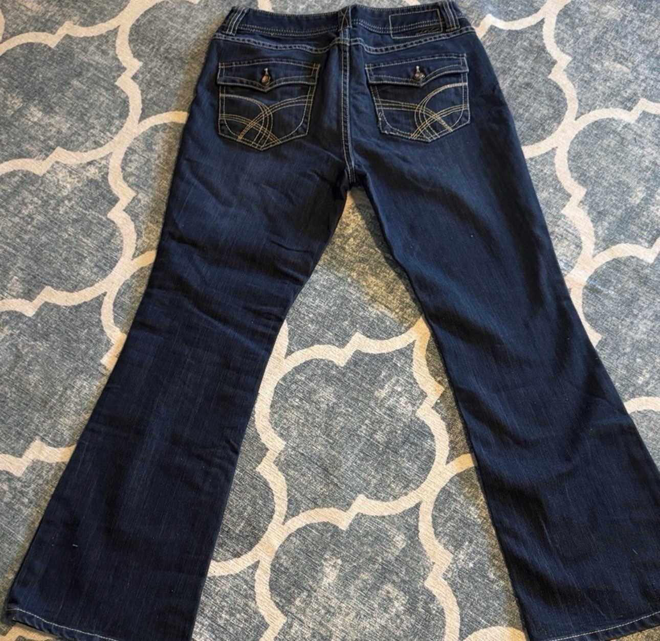 INC Denim 8P Dark Wash Bootcut Jeans