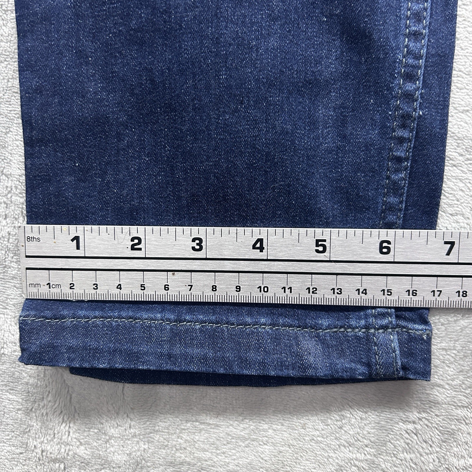 Mugsy Fultons Jeans Men’s 32×34 Blue Denim Stretch 5-Pocket Casual FLX3NFU.