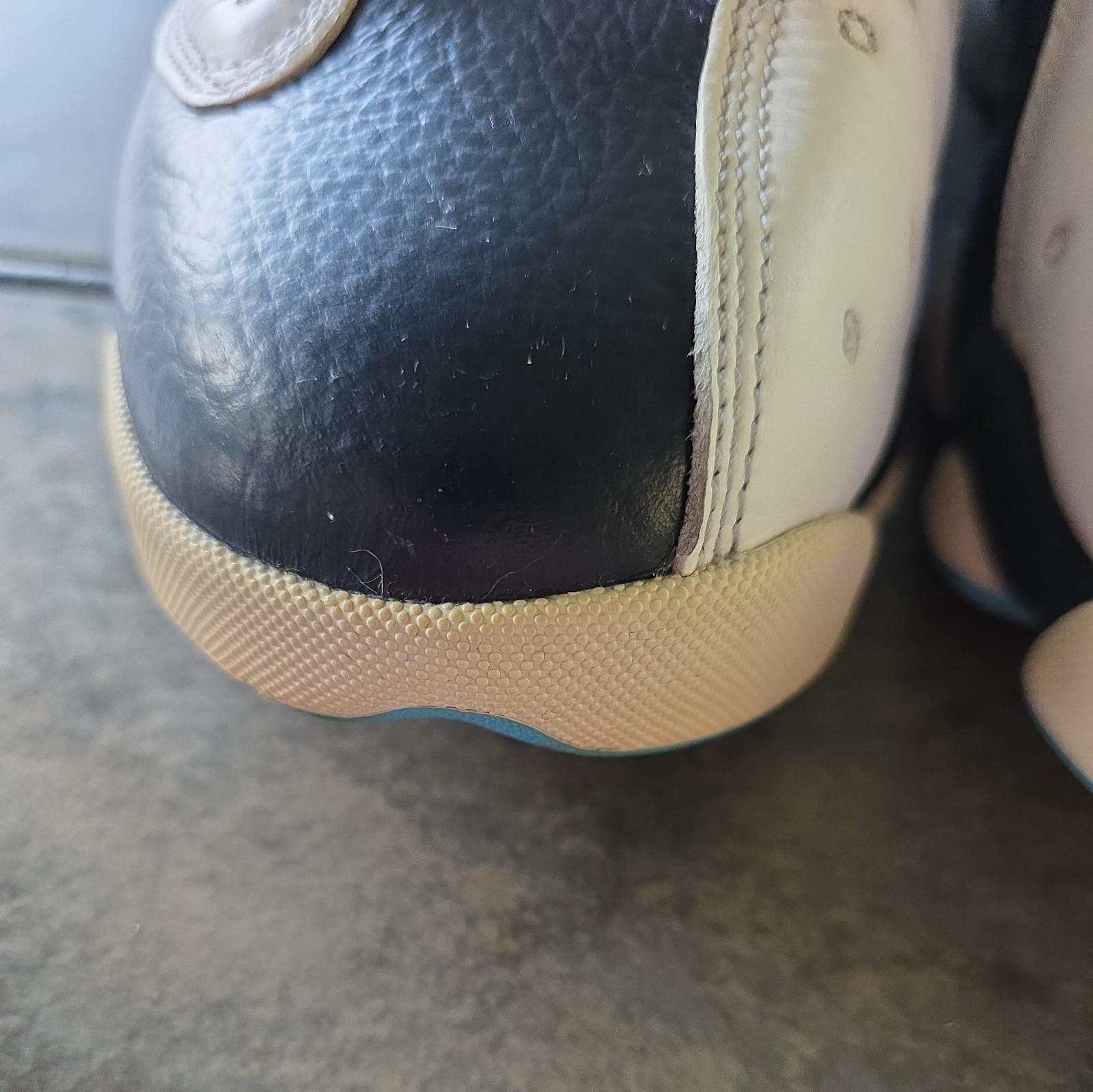 Size 11M Air Jordan 13 White Obsidian 414571-144 No Box!!!