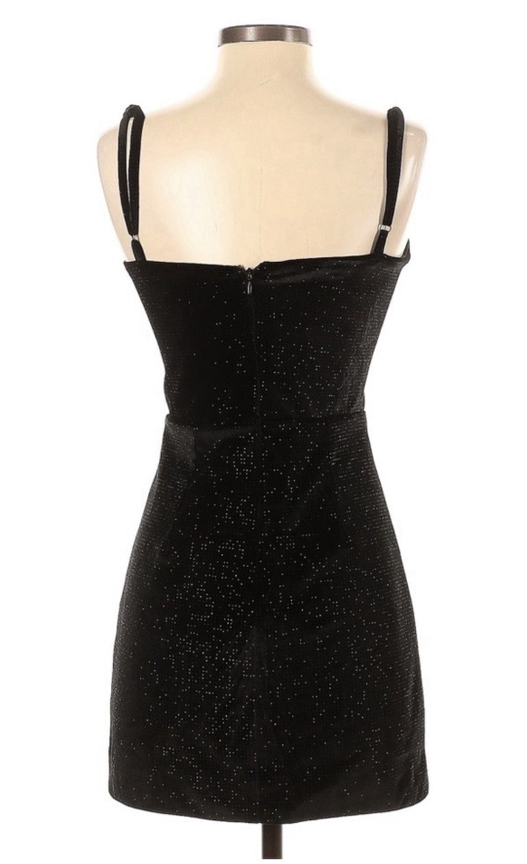 Cosmopolitan X Dress The Population Vida Dress Sz XL RUNS SMALL PTP 17.5”