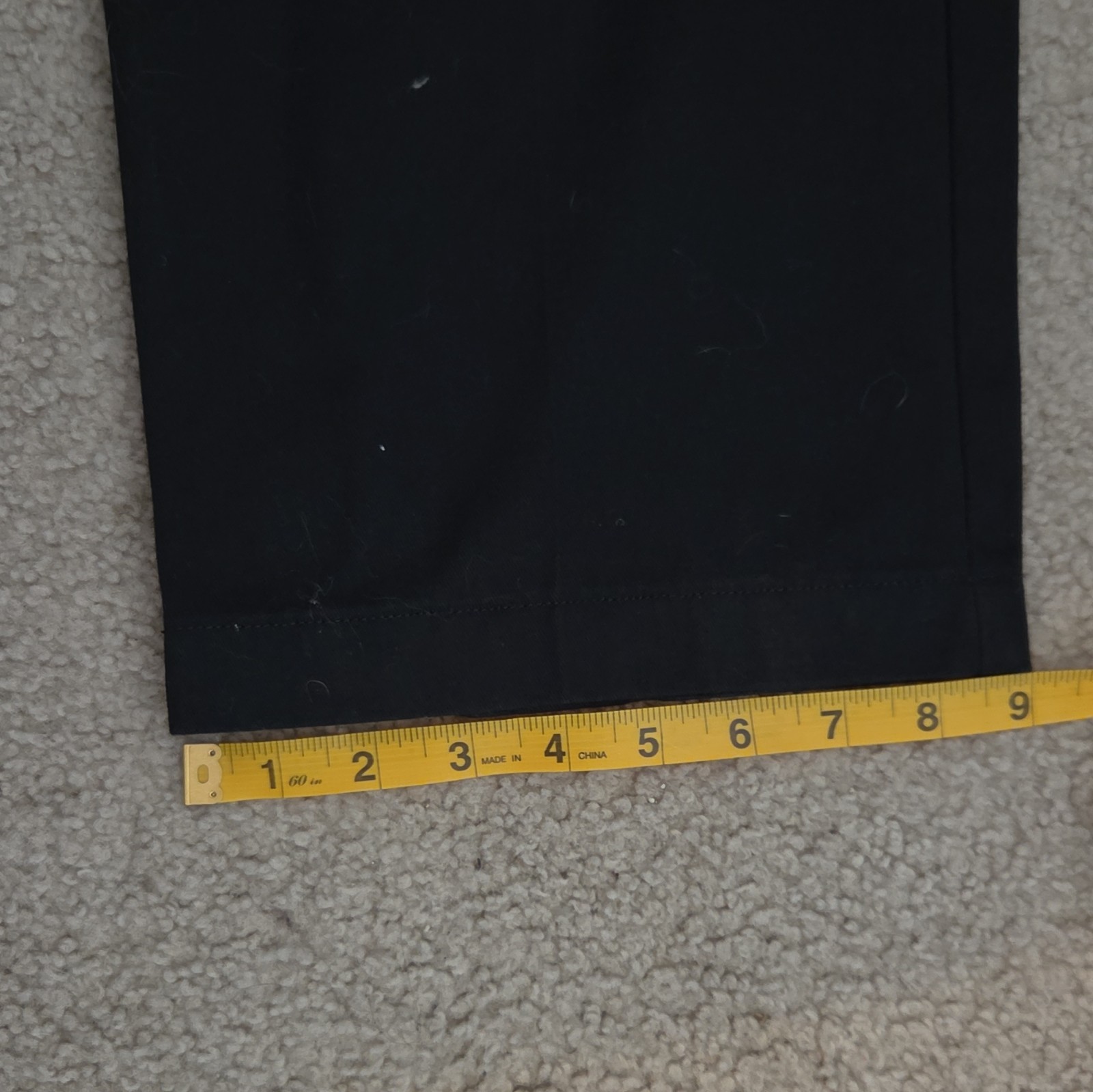 Dickies 874 Original Fit Black Men’s Work Pants Size 32 Cotton Blend Twill