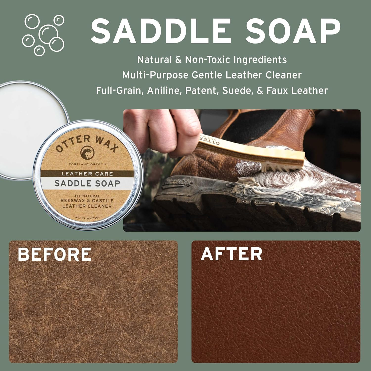 Essential Leather Care Kit | Complete Leather Cleaning & Conditioning Set | Clea