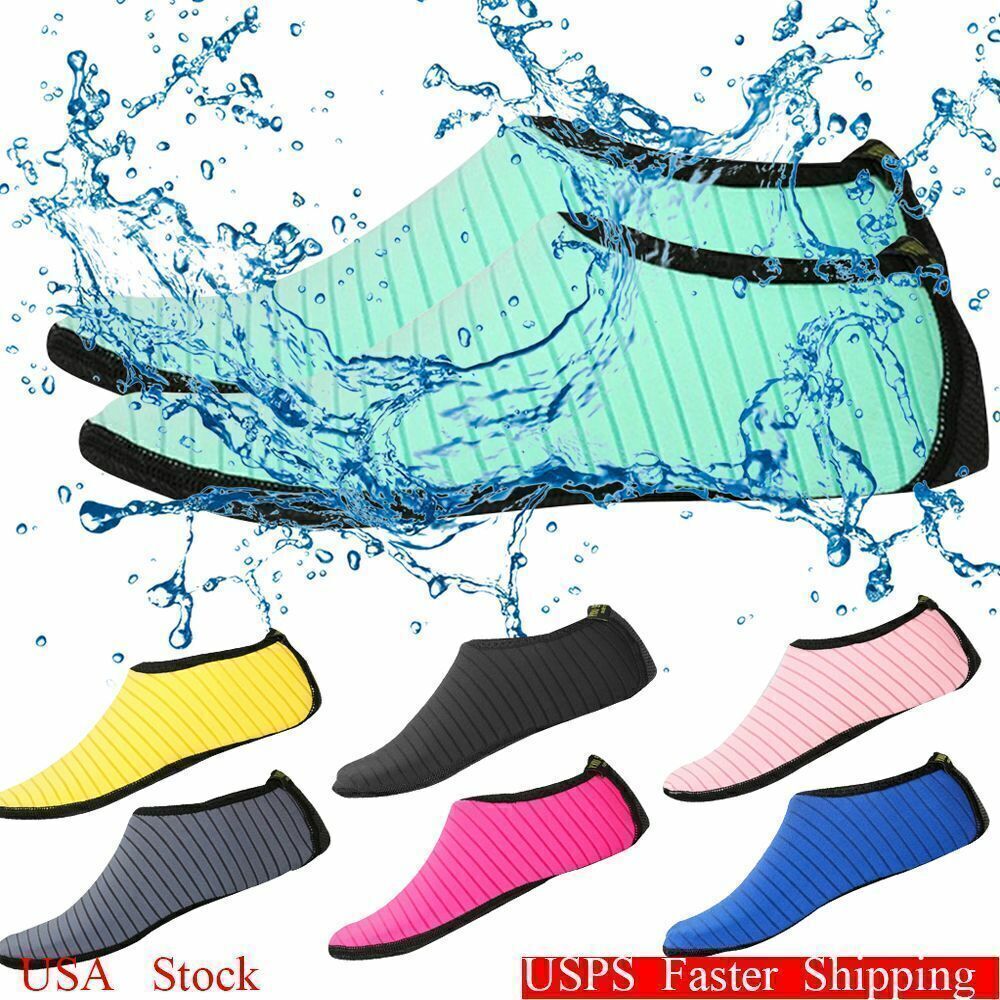 Water Socks Barefoot Skin Shoes Quick-Dry Aqua Beach Water Swim Sports Vacation