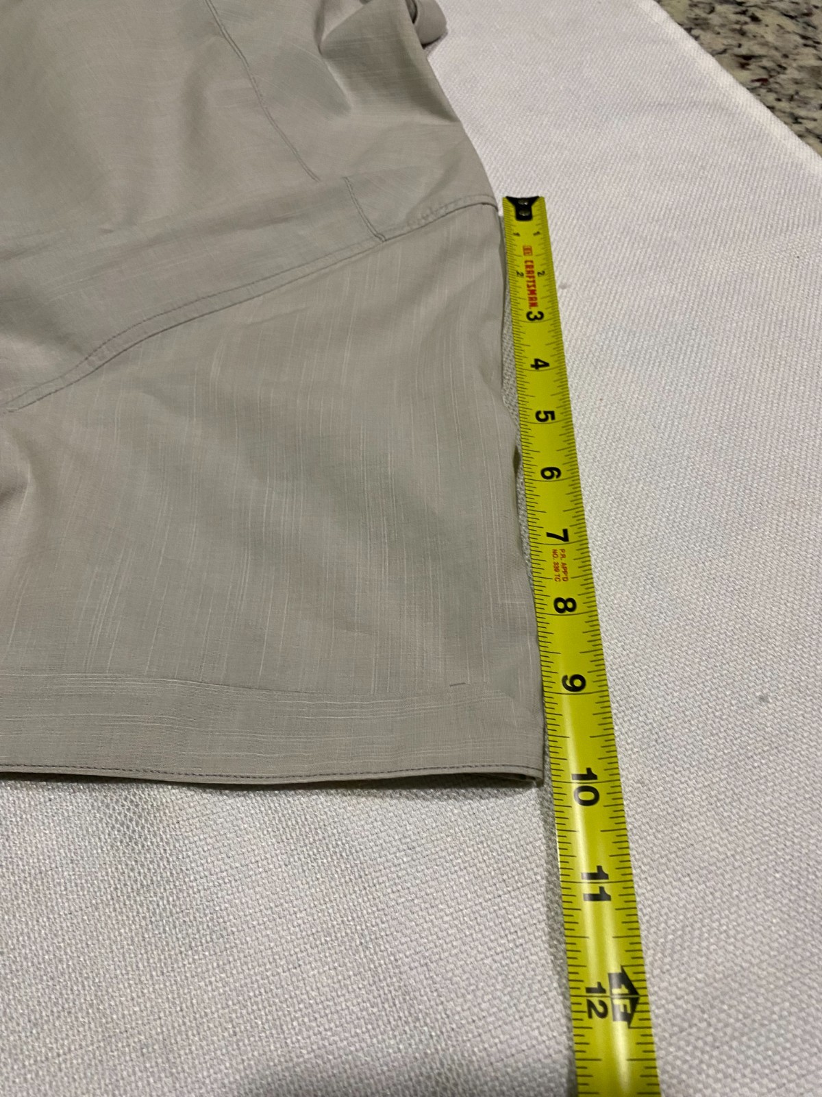 7 Diamonds (XLG) Military Style Utility Short Slv. Button Up Shirt – EUC !