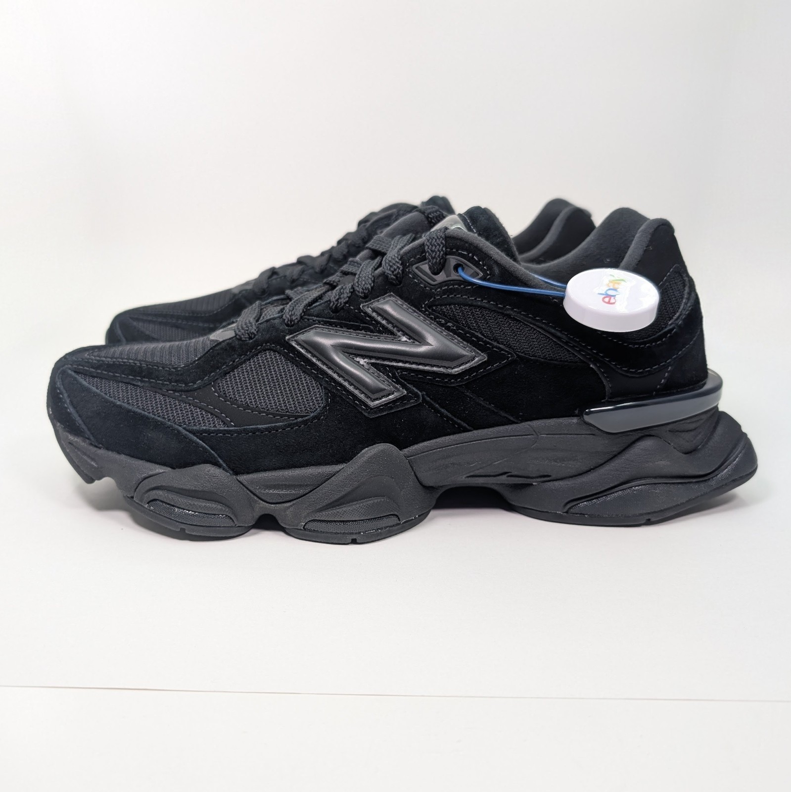 New Balance 9060 Unisex Black Cat Triple Black 10.5 M/ 12 W – New In Box