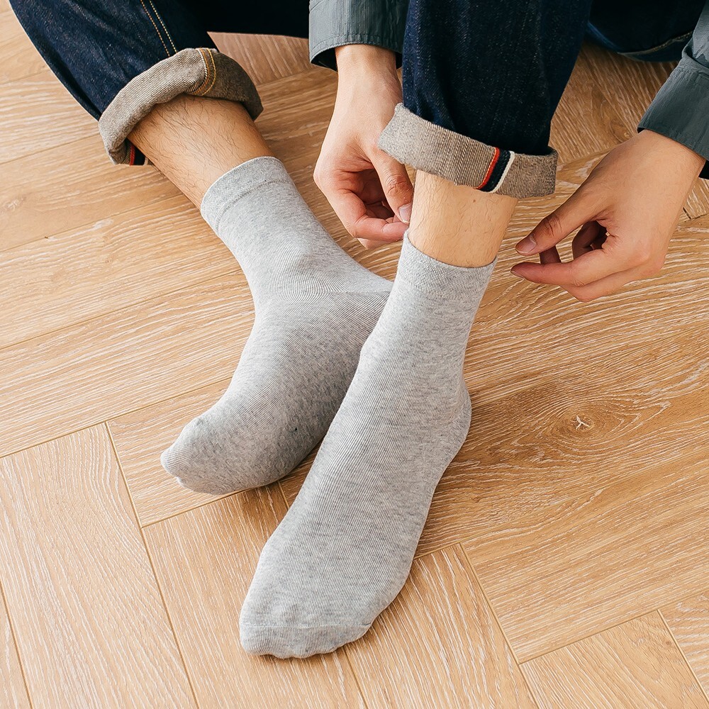 Lots Pairs Men’s Sports Work Athletic Crew Socks Cotton Size 9-11