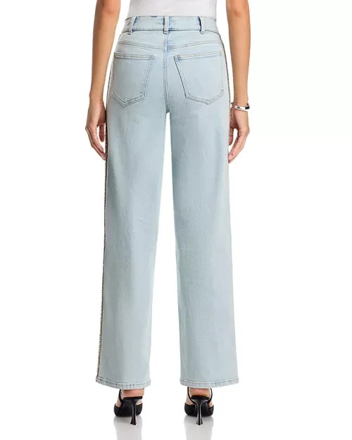 Generation Love Erika Crystal Embellished Blue Jeans – NEW