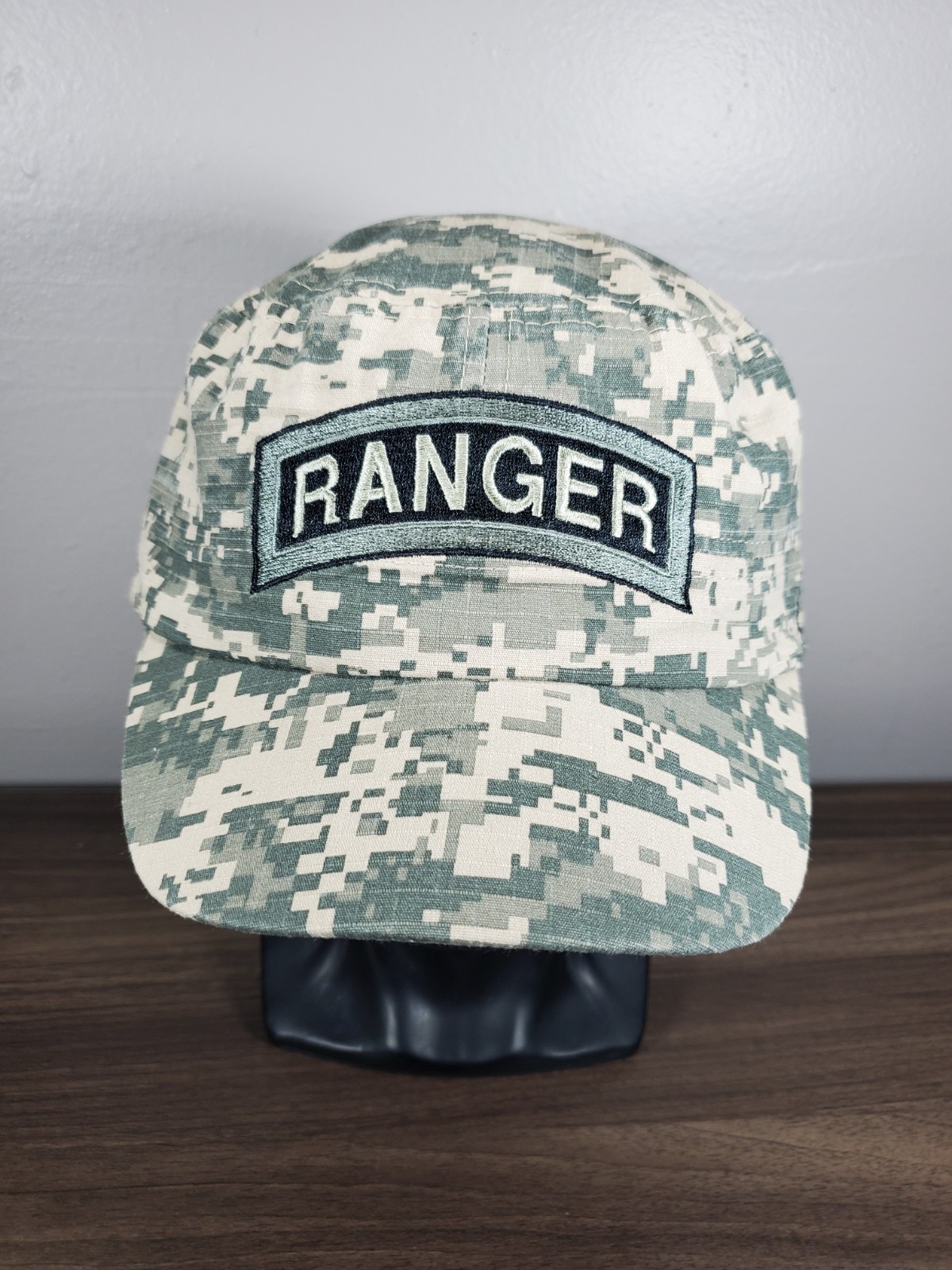 U.S. Army Ranger Hat Adjustable Cadet Cap ACU Digital Camouflage Camo
