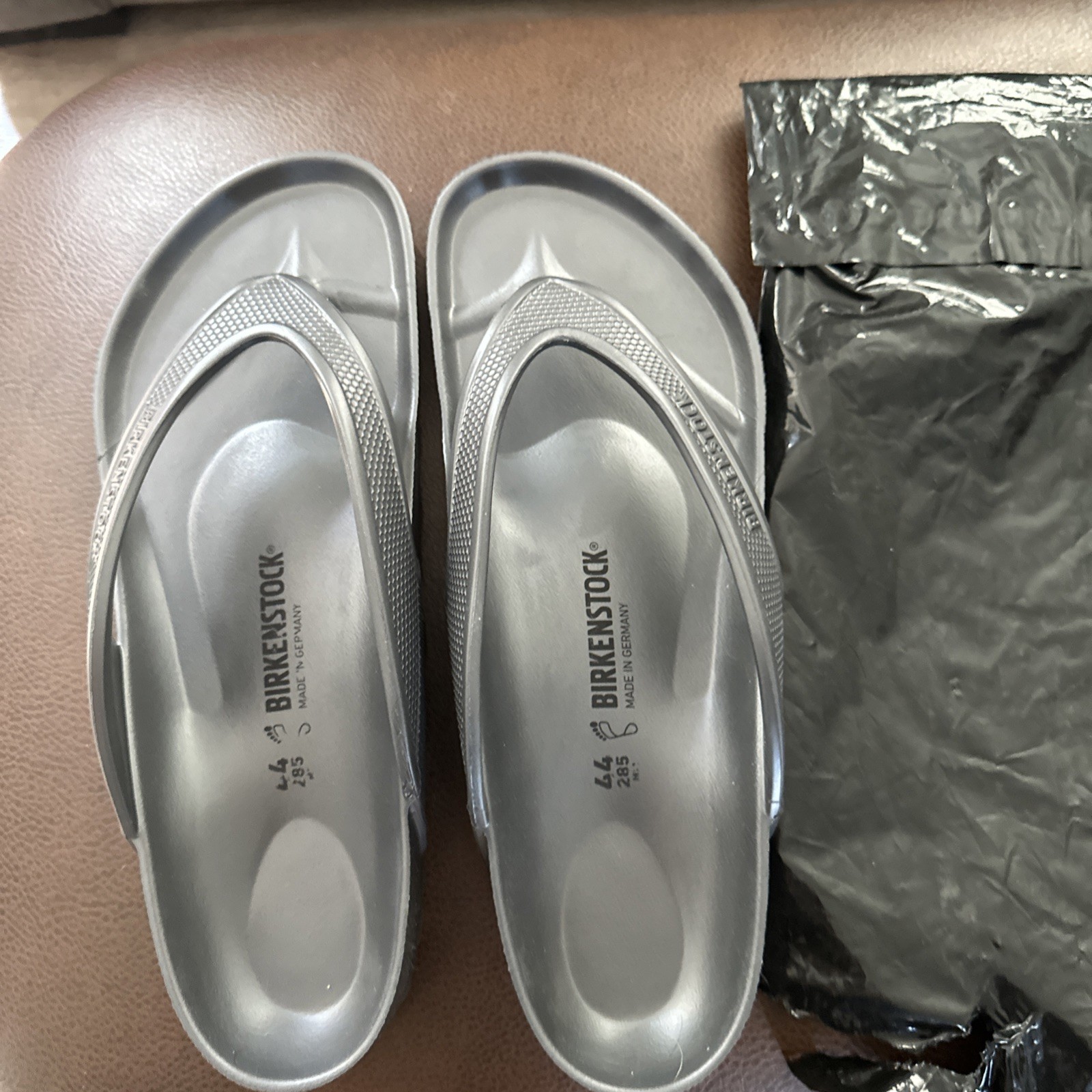 Birkenstock Honolulu EVA Waterproof Flip Flop Sandal Gray Mens Size 11 44/285