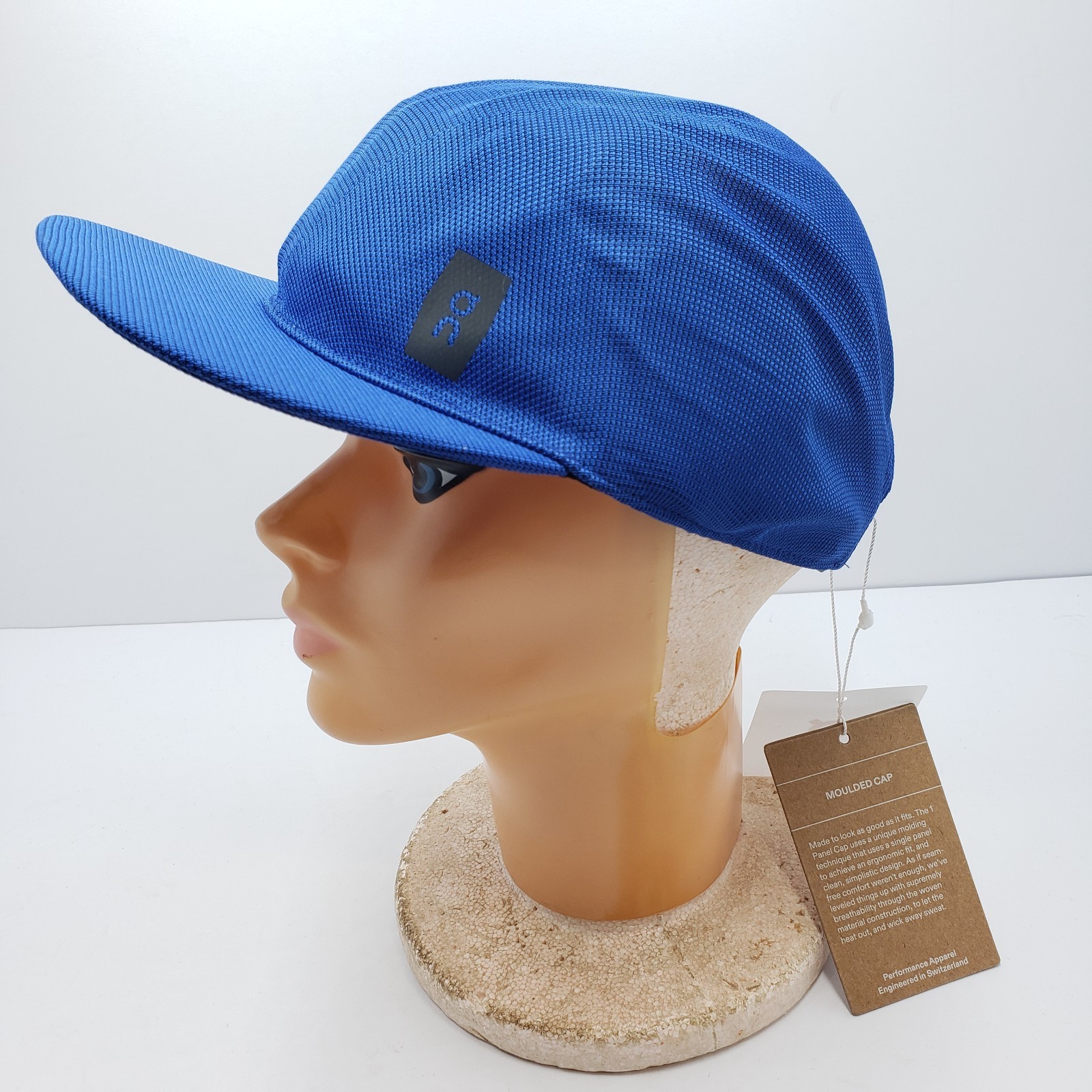 On Cloud Running Moulded Cap Blue NWT Lightweight Performance Trail Hat