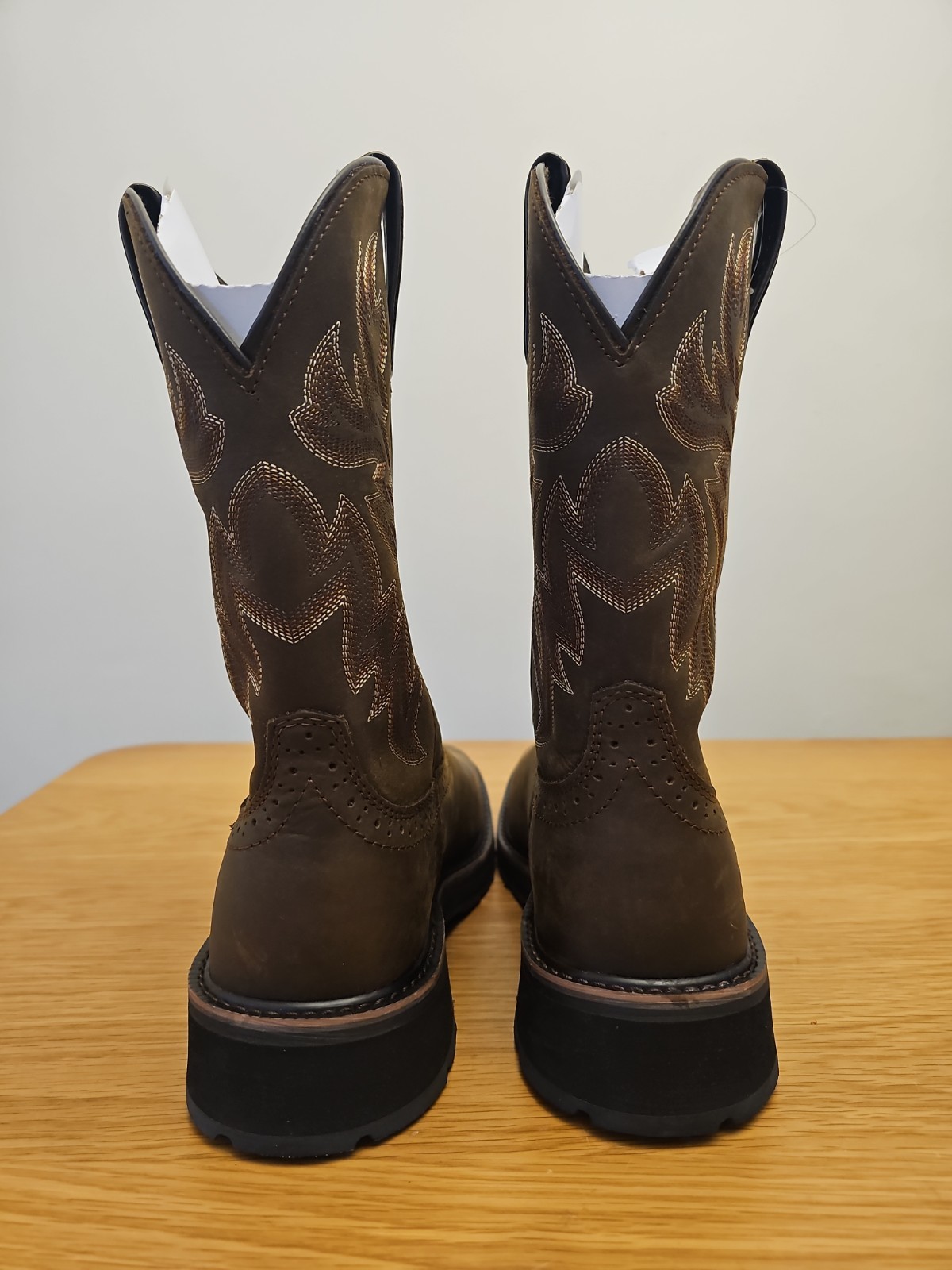 Wolverine Rancher Men’s 8 EW Square Toe Work Boots Brown W10704 Size 8 Extra Wid