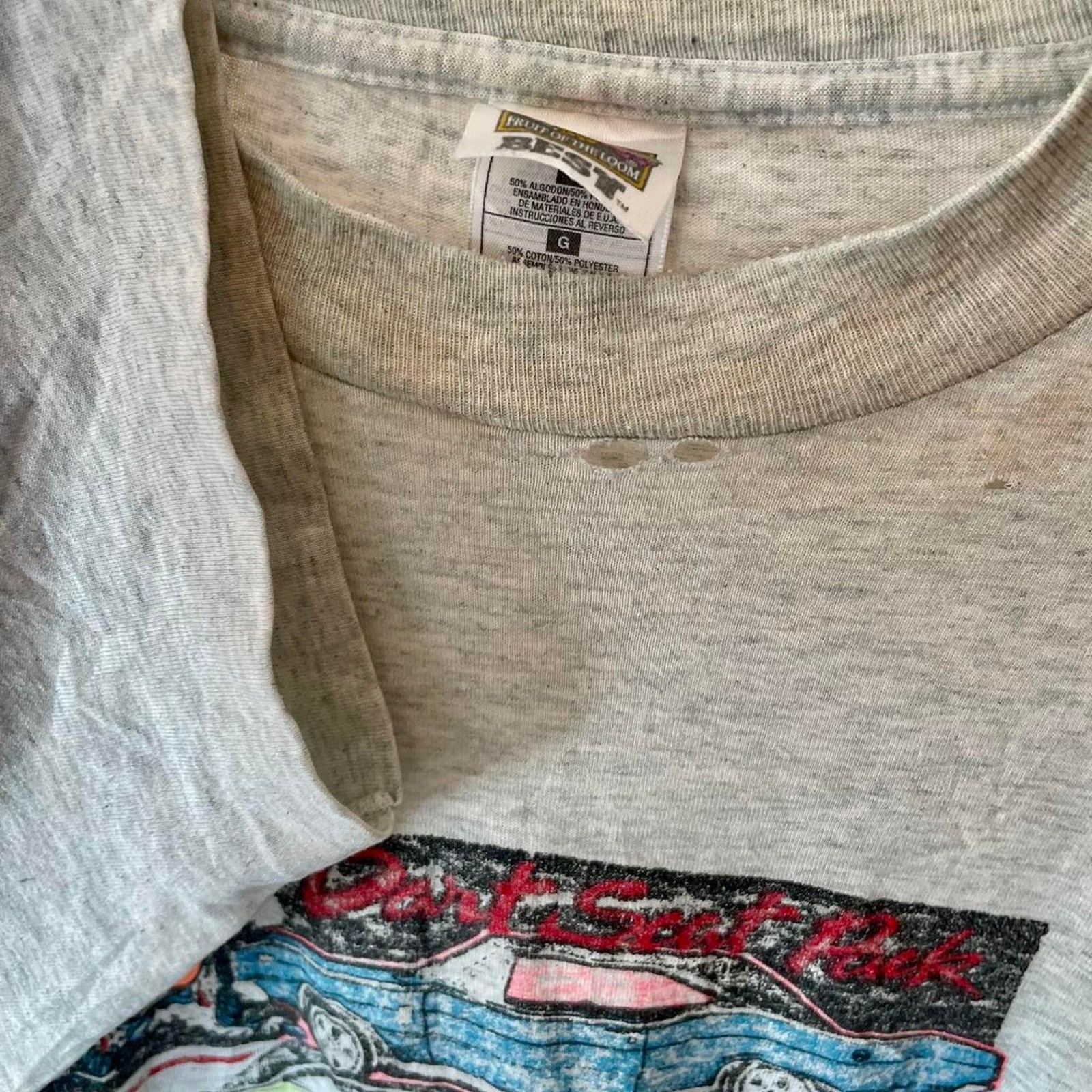 Vintage 90s Classic Cars Single Stitch Shirt Adult Large