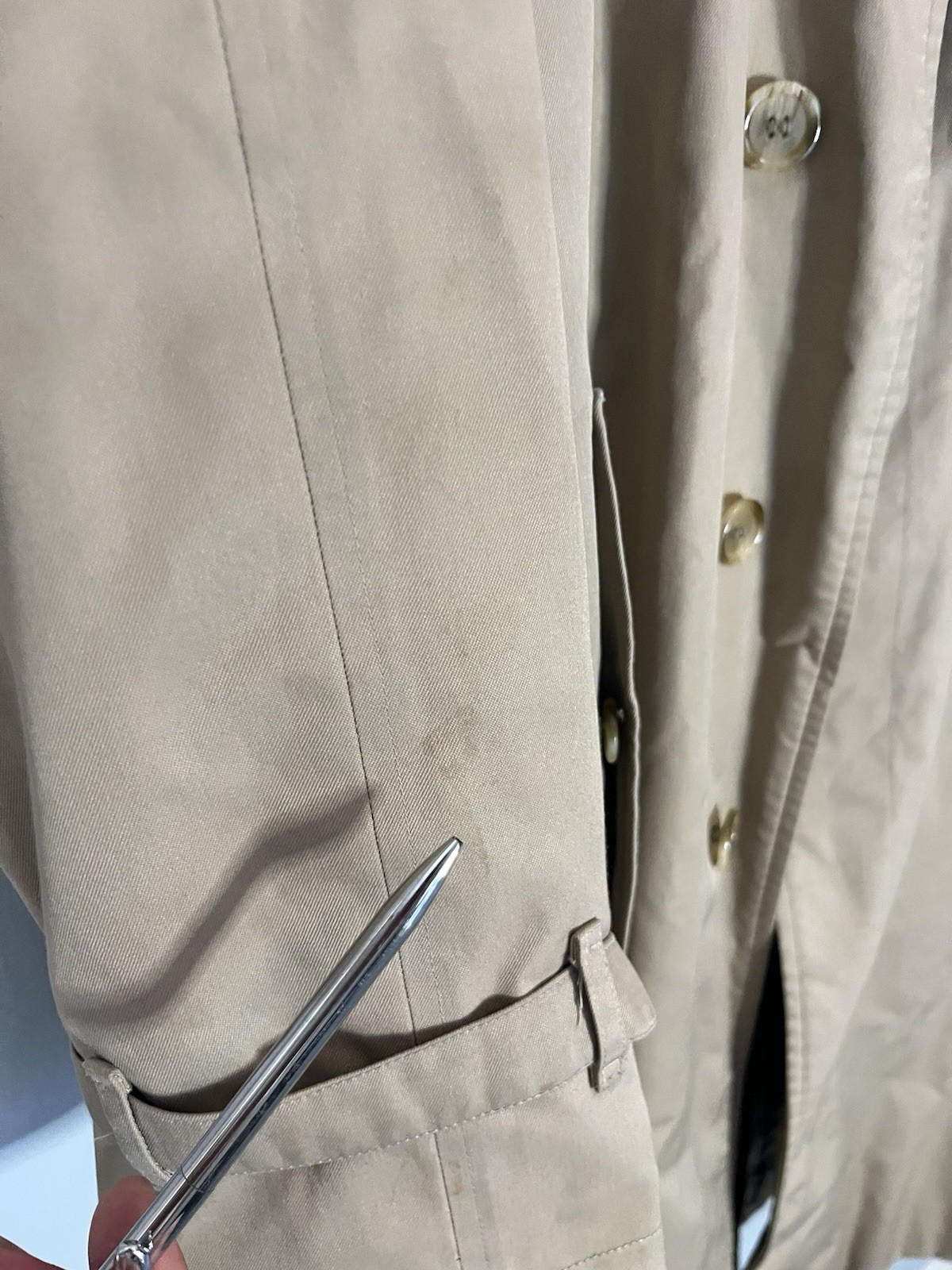 Vintage Burberrys Trench Coat With Wool Liner – Men’s 48R