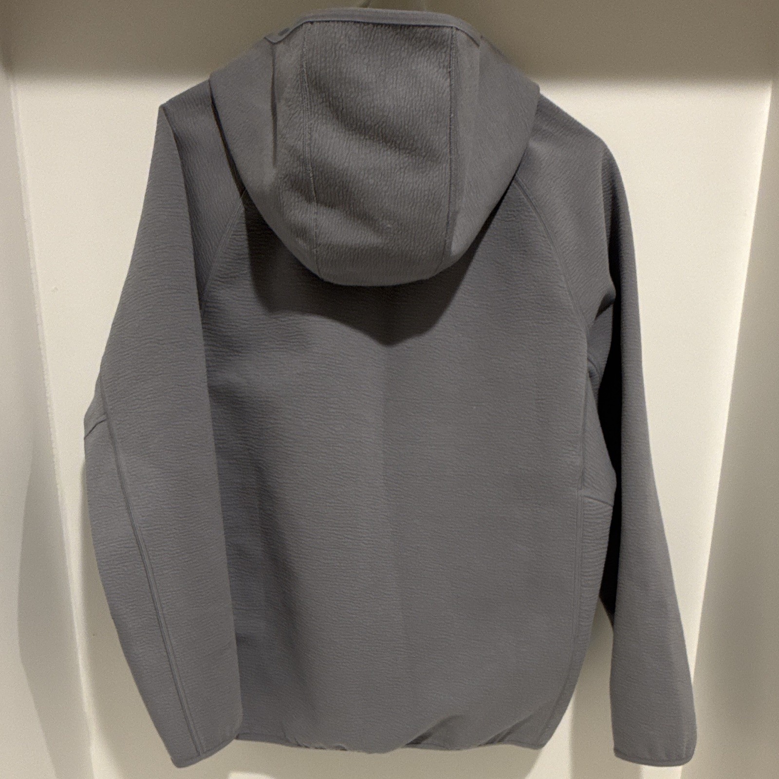 Lululemon Textured Spacer Hooded Sweatshirt Grey Men’s size Small