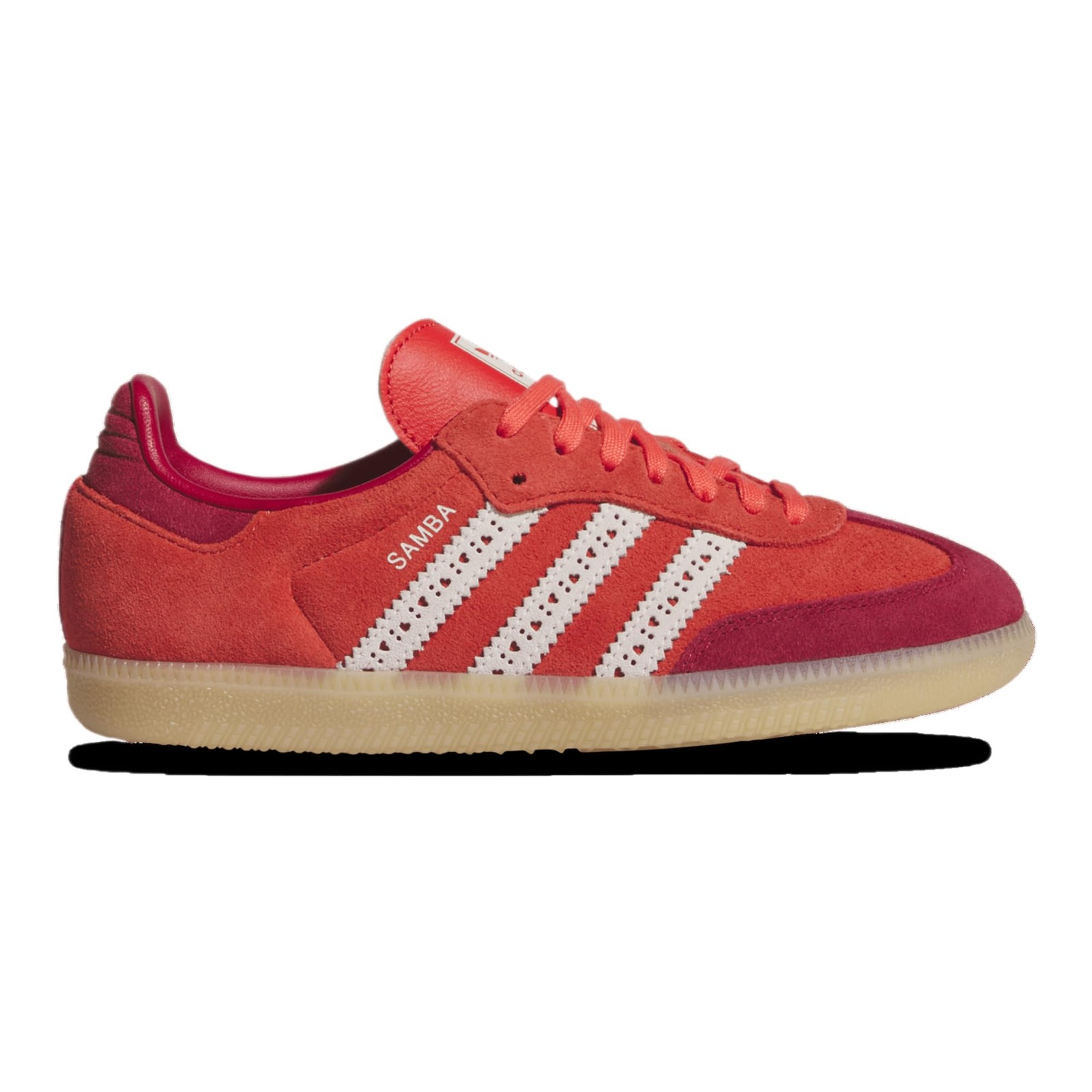 Adidas Originals Samba OG Kids’ Leather Sneaker – Red/White/Team Victory Red