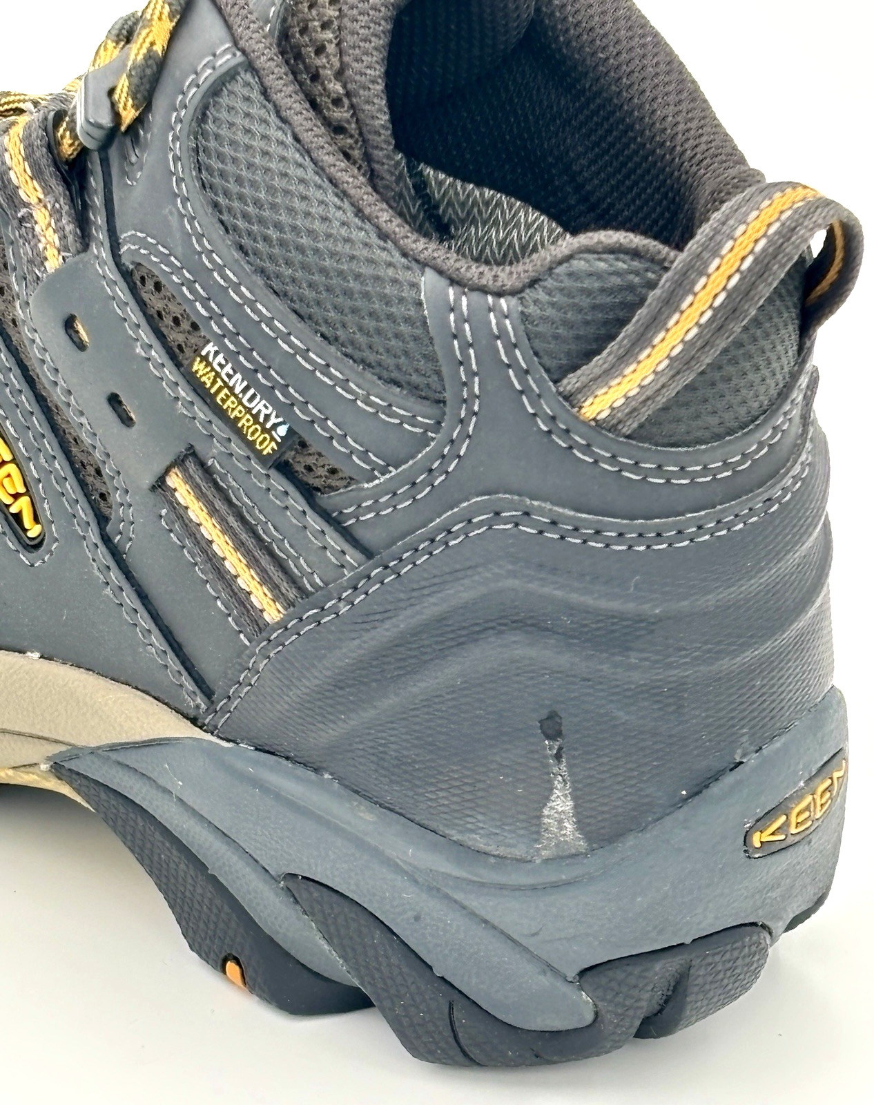 KEEN Utility Men’s Lansing Mid Steel Toe Waterproof Work Boots 1018079