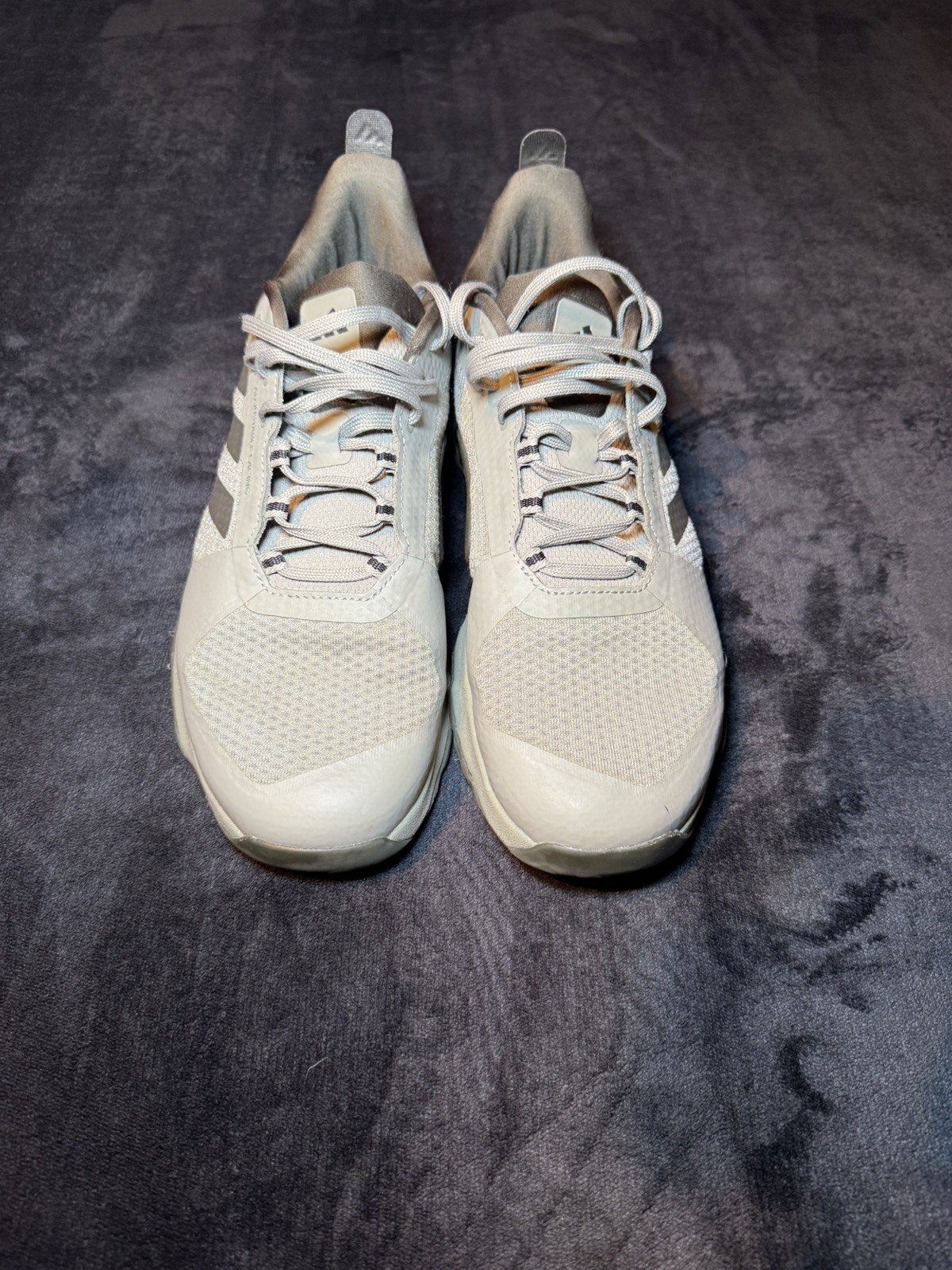 Size 11- Adidas Men’s DROPSET 2 Trainer Shoes, Pebble/Shadow Olive/Core Black.