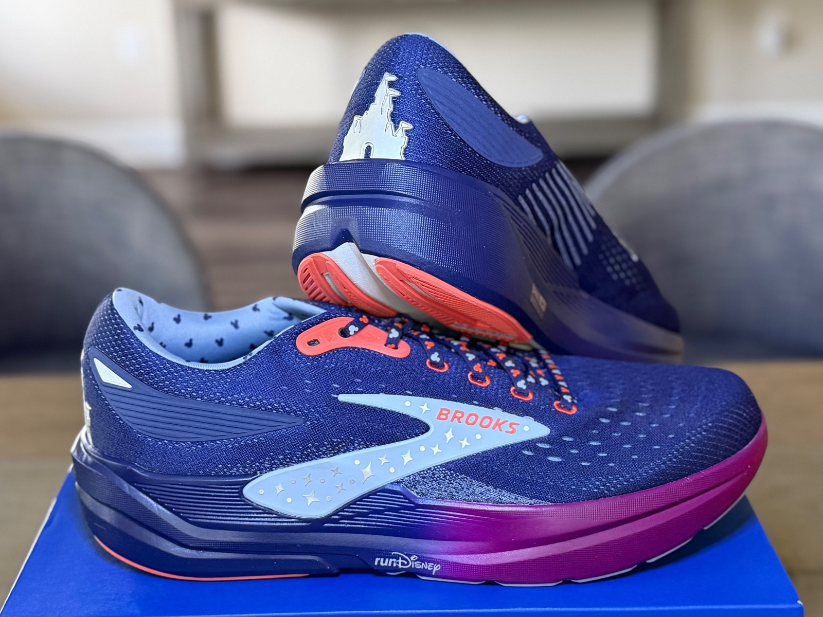 Size 15 – runDisney 2026 Brooks Ghost Max 3 ‘WDW Castle’ LIMITED EDITION
