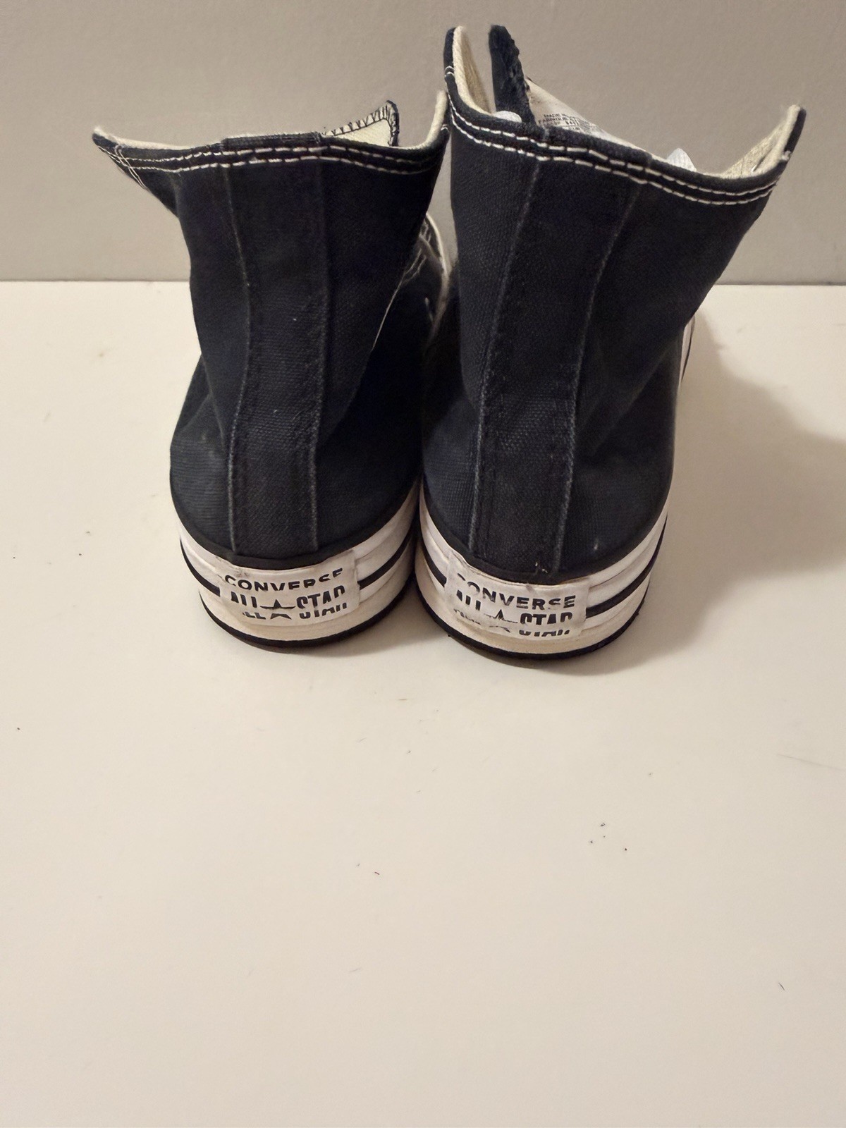 Converse Chuck Taylor All Star High Top Black/White Lace-Up Sneakers