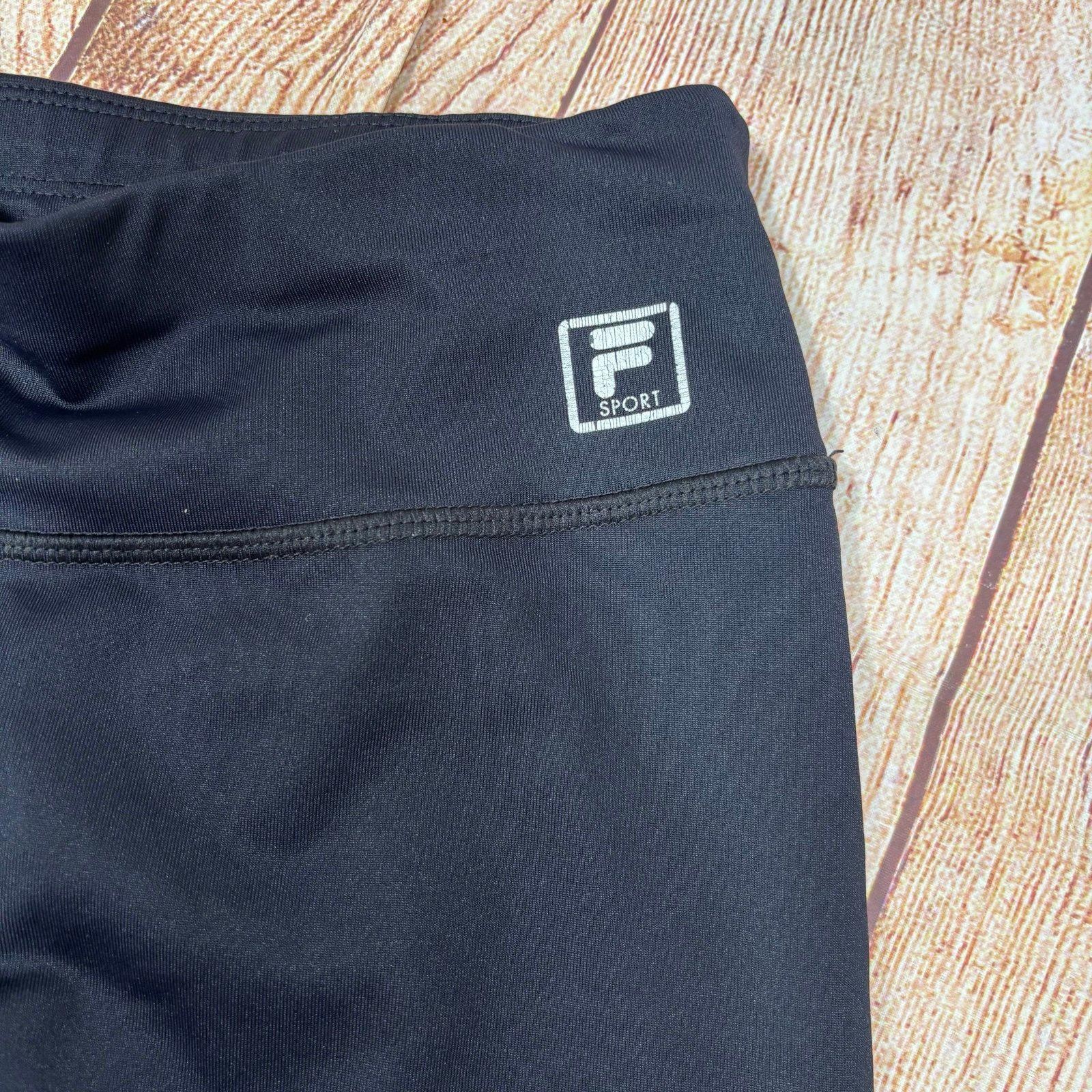 FILA Sport Women’s Leggings with Colorful Sides Size XS