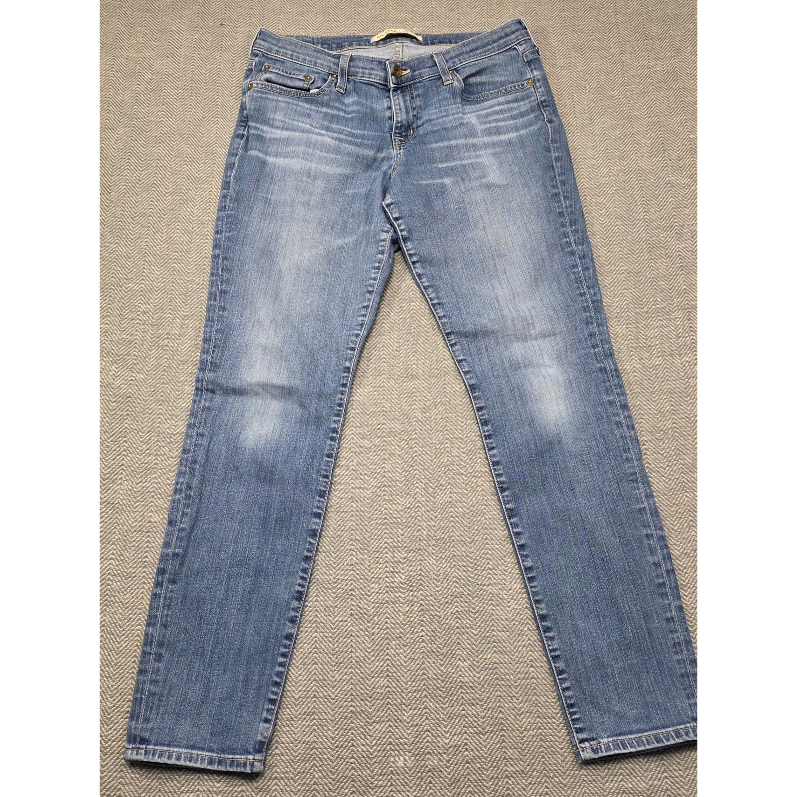 Big Star Alex Skinny Jeans Mens 31 Medium Wash Blue Stretch Denim Pant QUWALXAZI