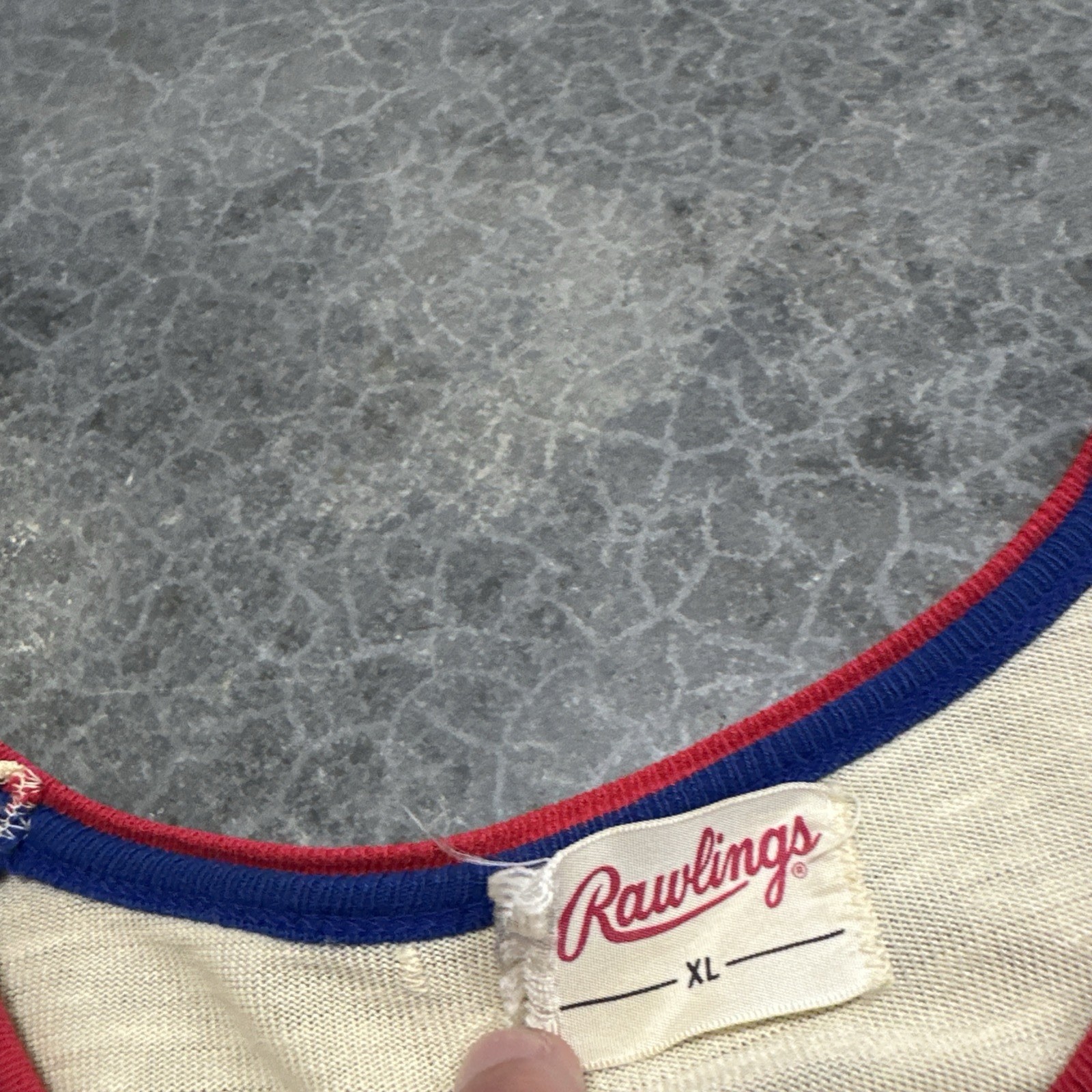 Vintage Rawlings Jaycees Shirt Mens XL Durene Jersey #25 USA 70s 60s 50s