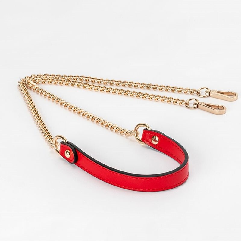 Metal Leather Chain Replacement Crossbody Shoulder Handbag Bag Strap 58CM-200CM