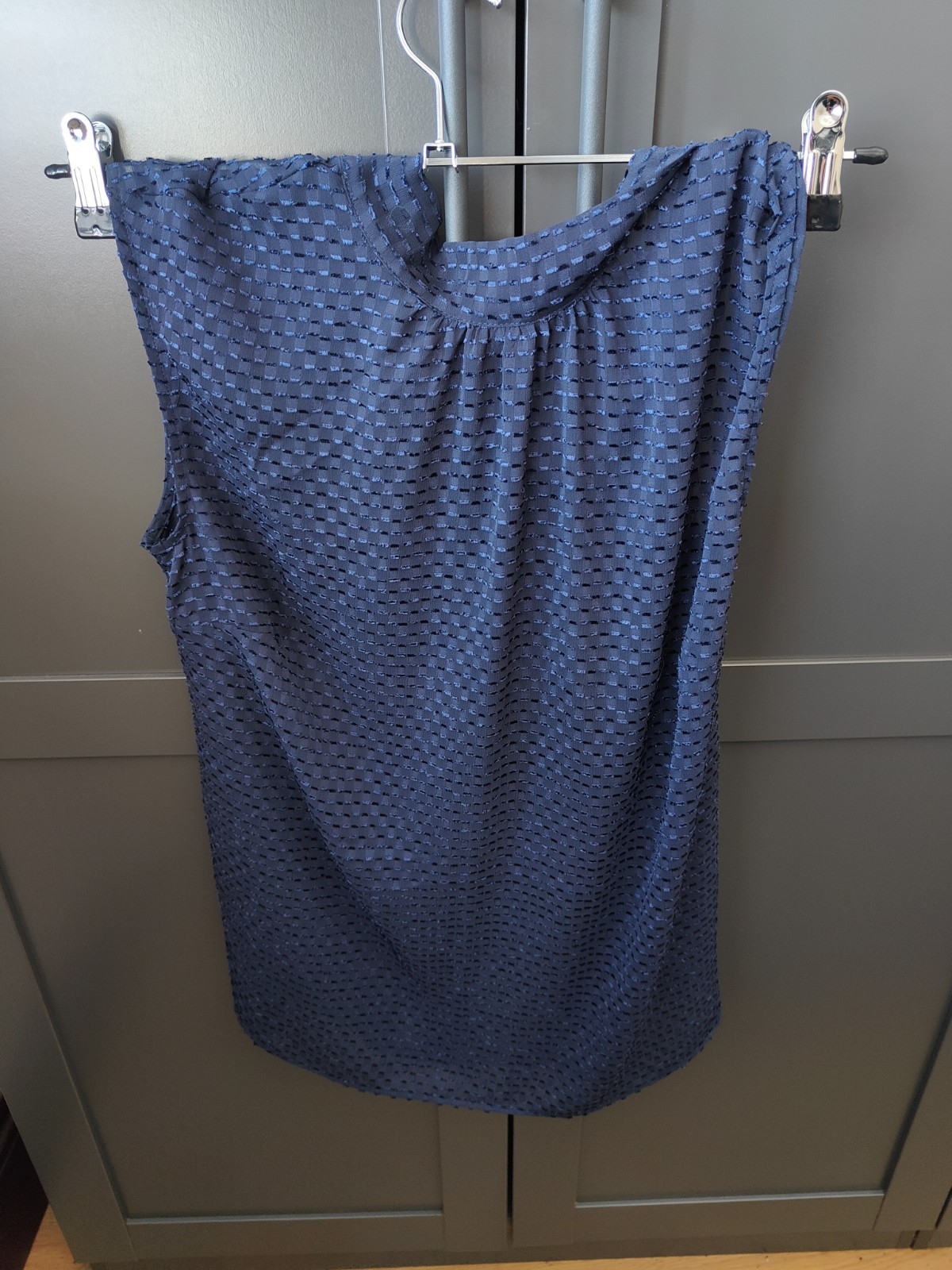 Next petite high neck tie back top- size 14